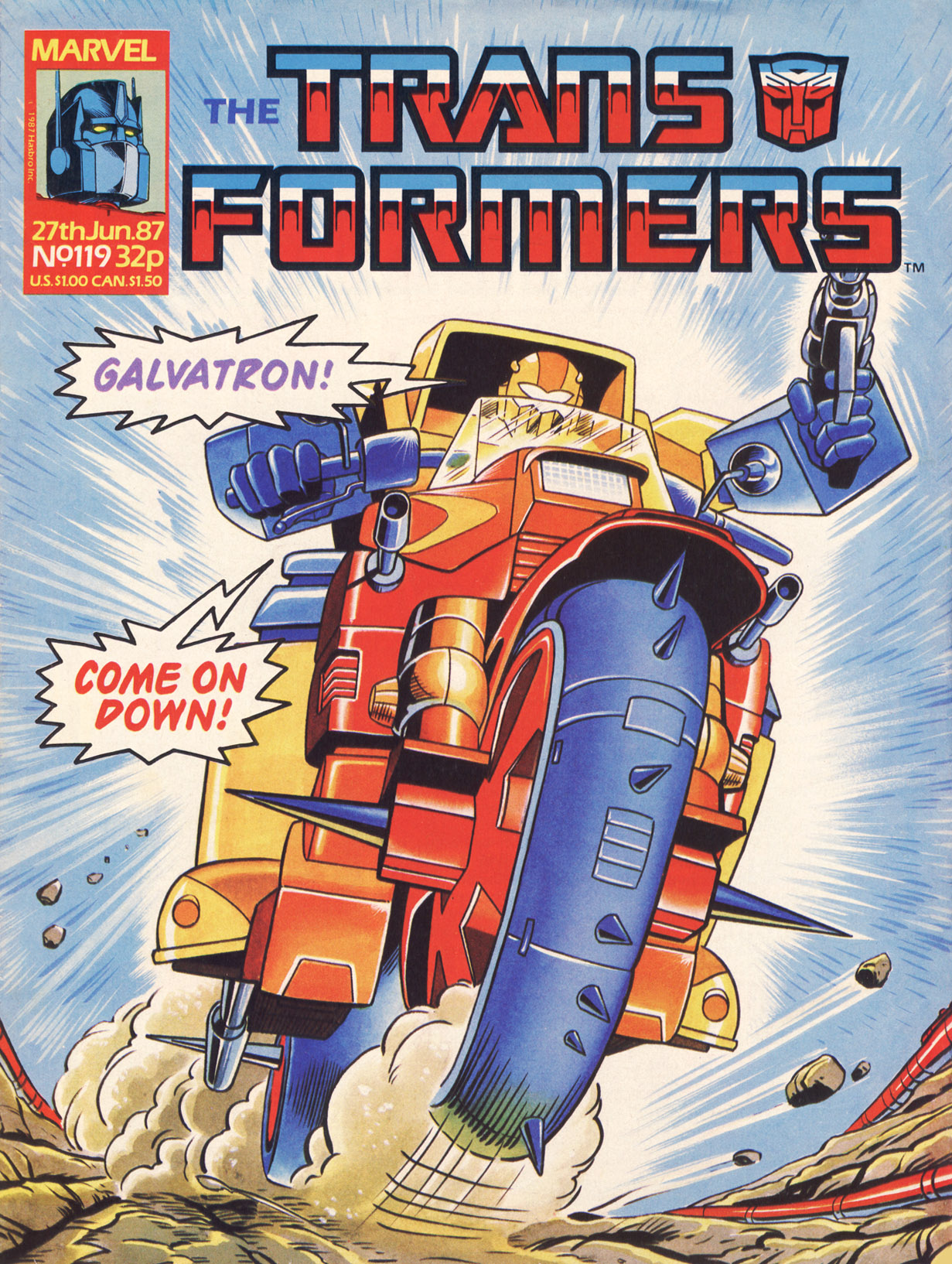 Read online The Transformers (UK) comic -  Issue #119 - 1