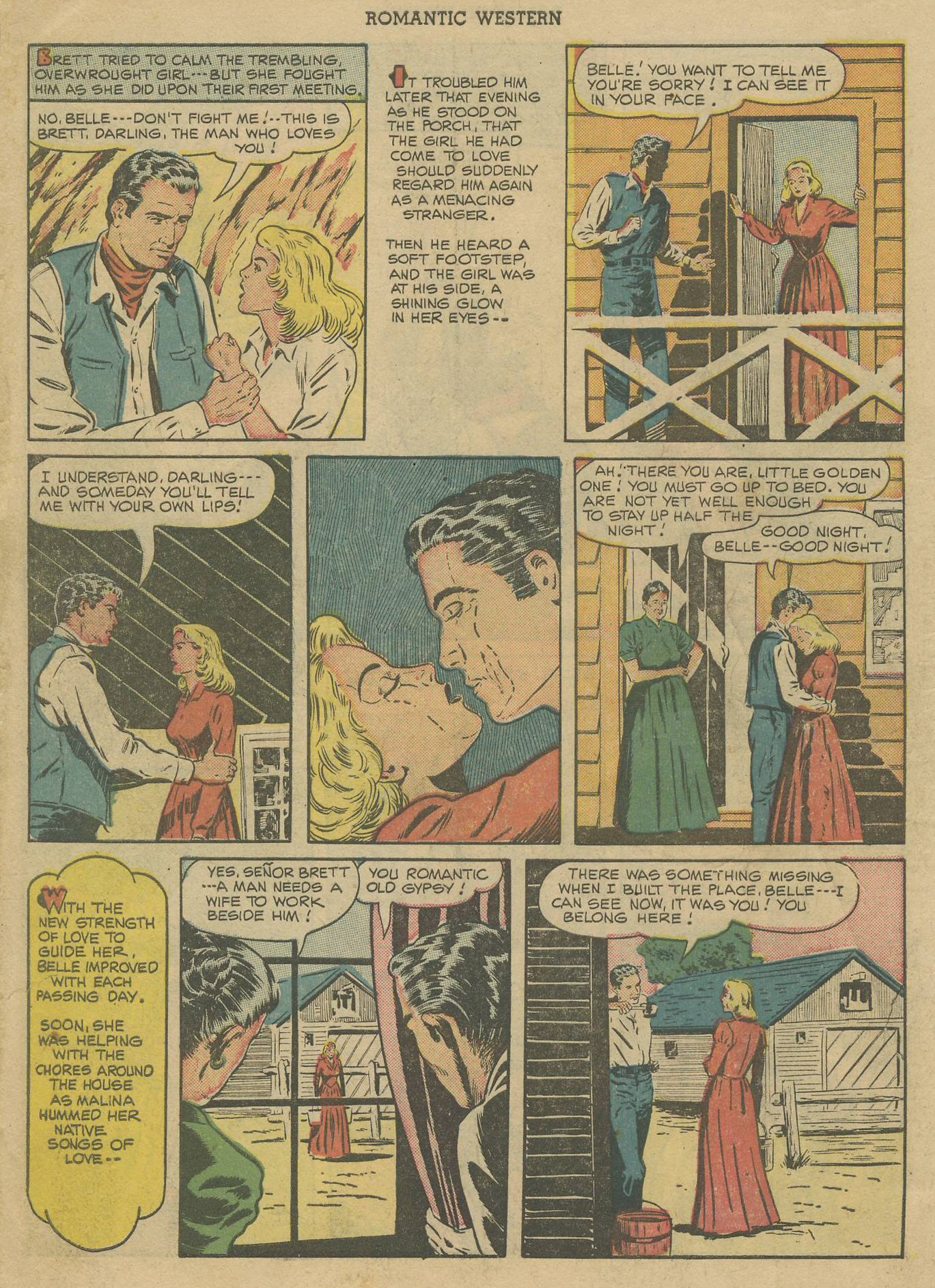 Read online Romantic Western comic -  Issue #3 - 10
