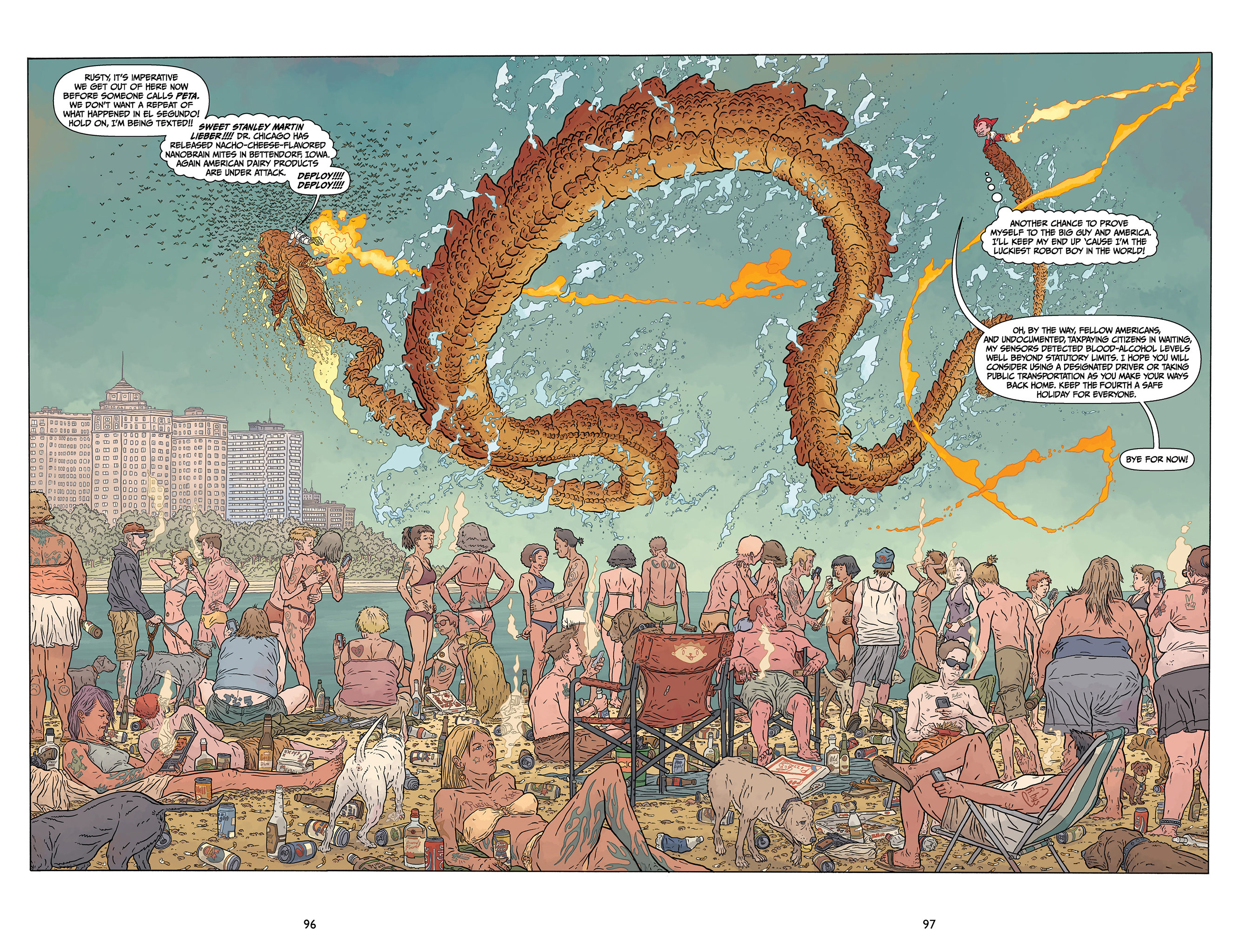 Read online The Big Guy and Rusty the Boy Robot (2023) comic -  Issue # TPB - 87