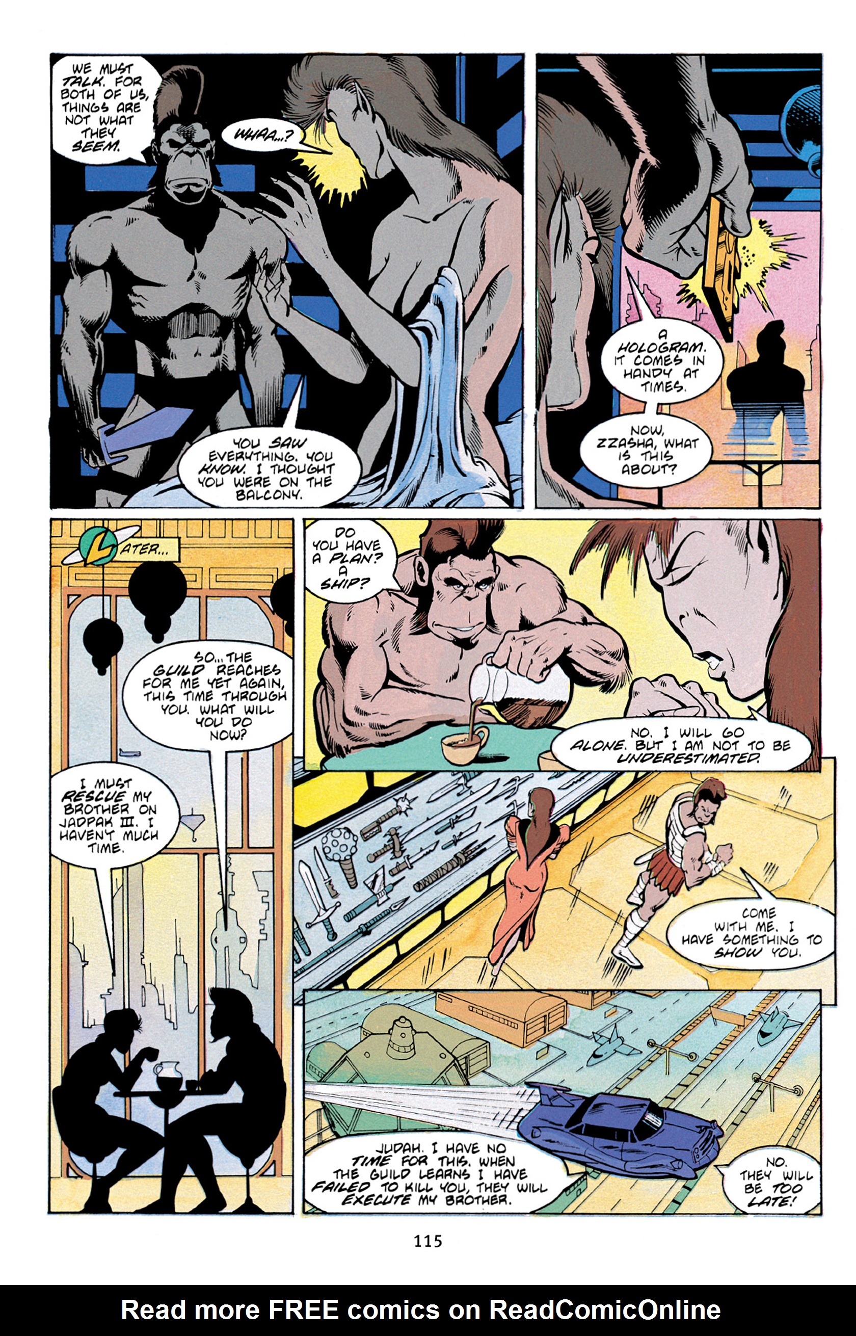 Read online Nexus Omnibus comic -  Issue # TPB 4 - 114