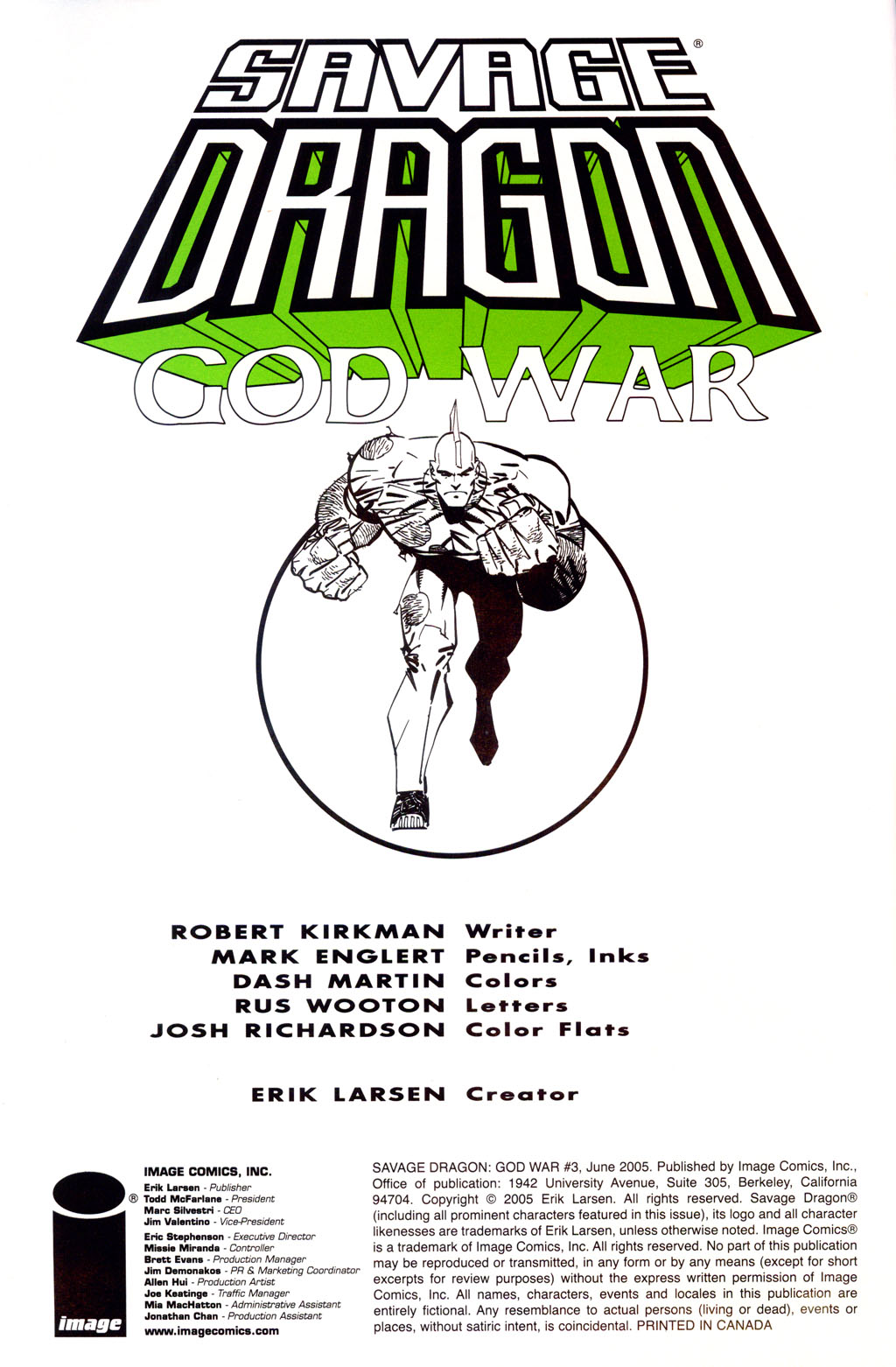 Read online Savage Dragon: God War comic -  Issue #3 - 2