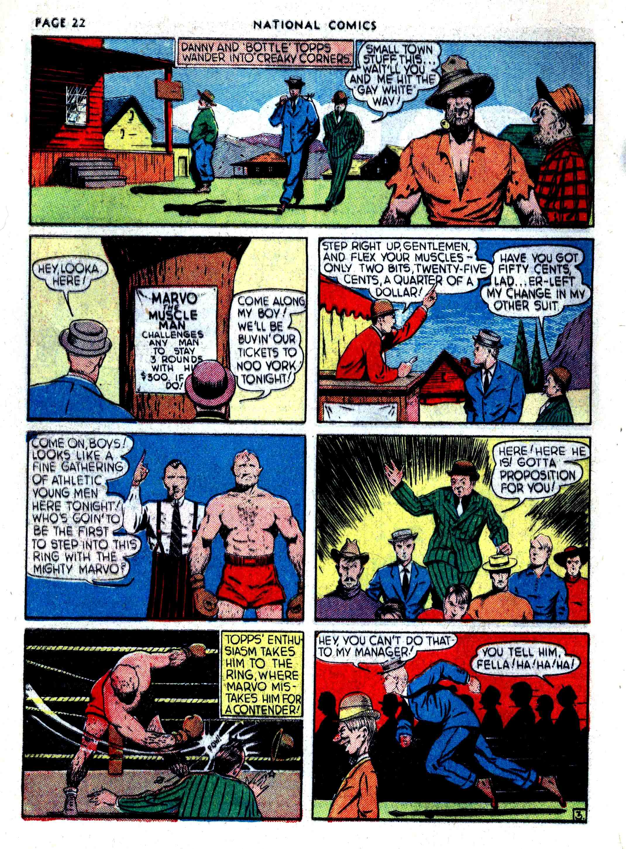 Read online National Comics comic -  Issue #1 - 24