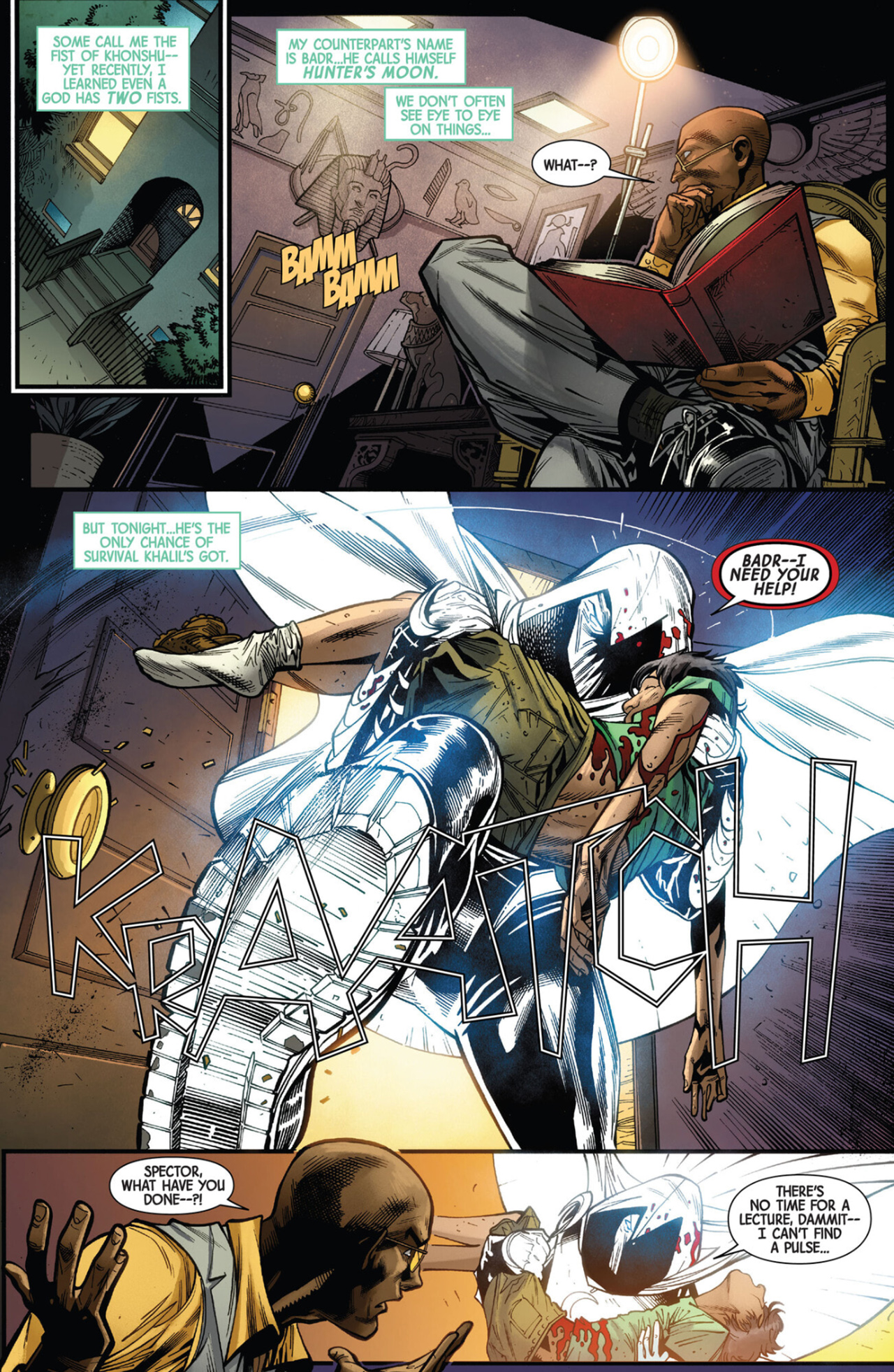 Read online Moon Knight: City of the Dead comic -  Issue #1 - 9