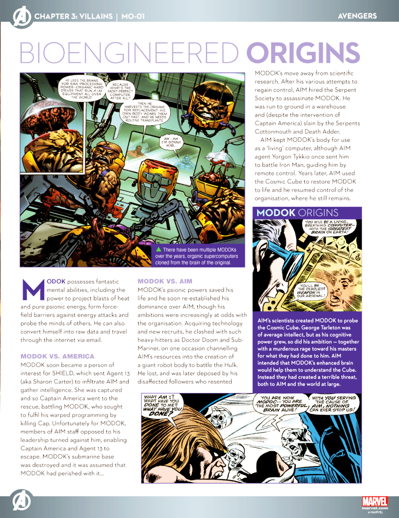 Read online Marvel Fact Files comic -  Issue #9 - 11