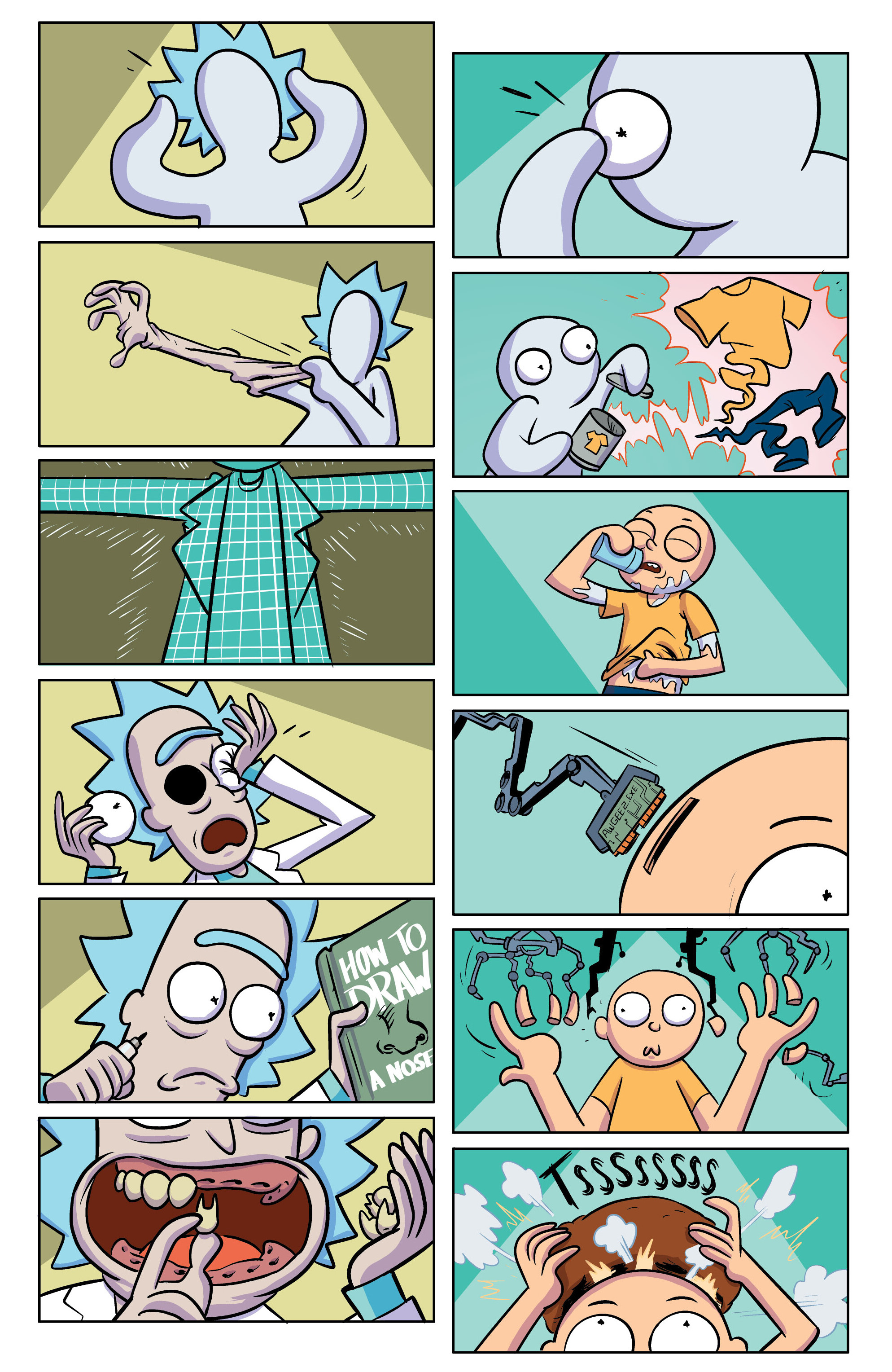 Read online Rick and Morty (2023) comic -  Issue #1 - 5