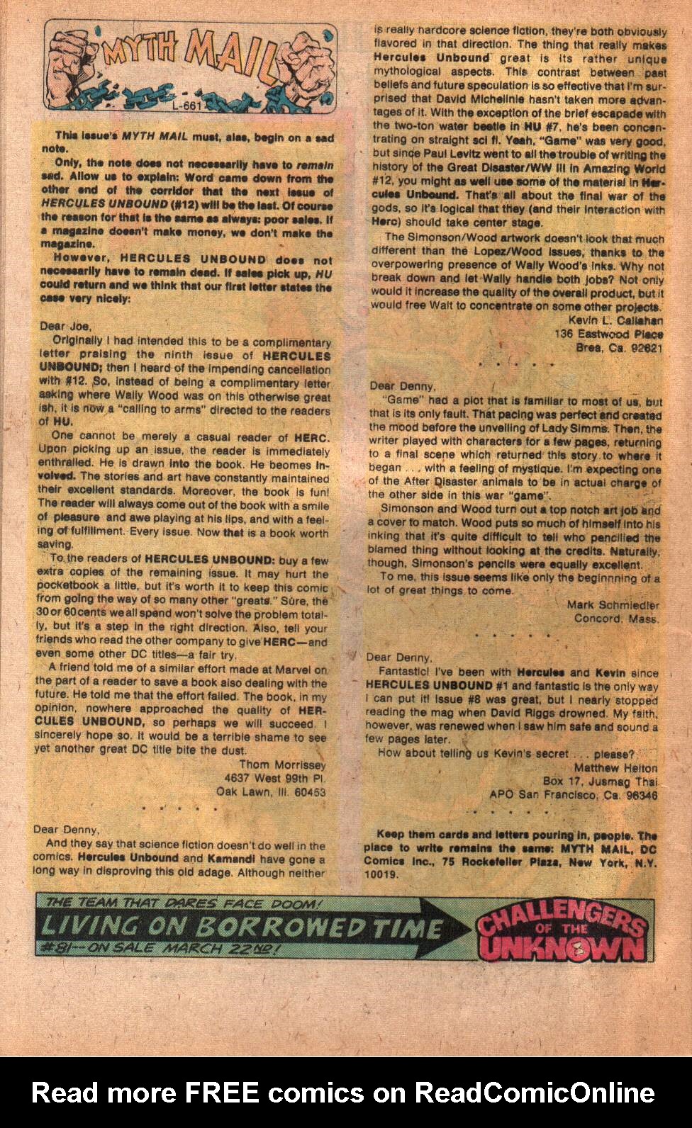 Read online Hercules Unbound comic -  Issue #11 - 32
