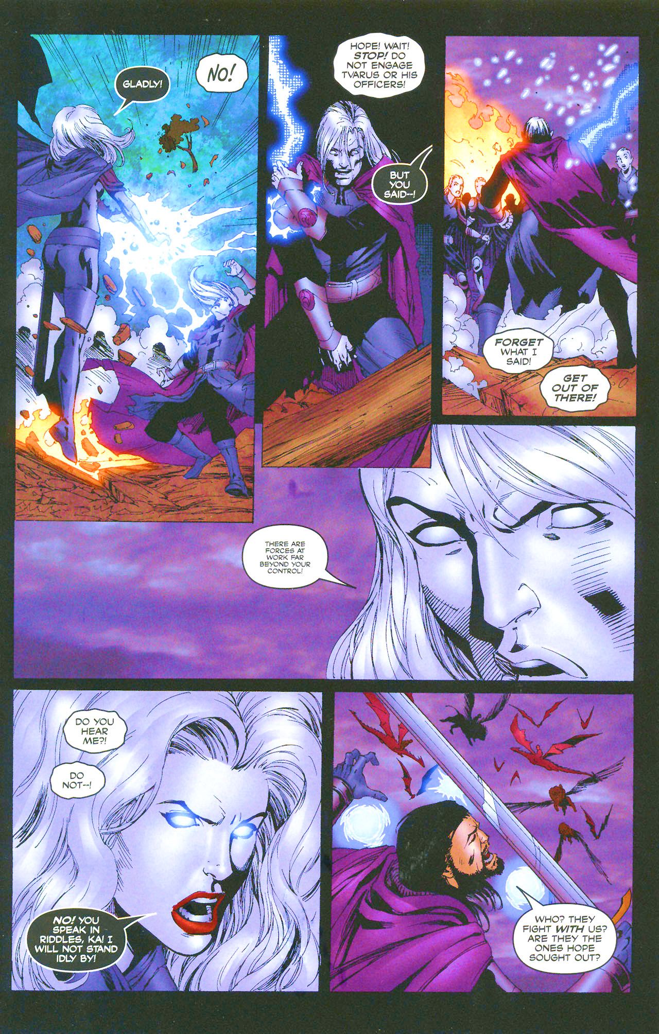 Read online Brian Pulido's Medieval Lady Death:  War of the Winds comic -  Issue #6 - 15