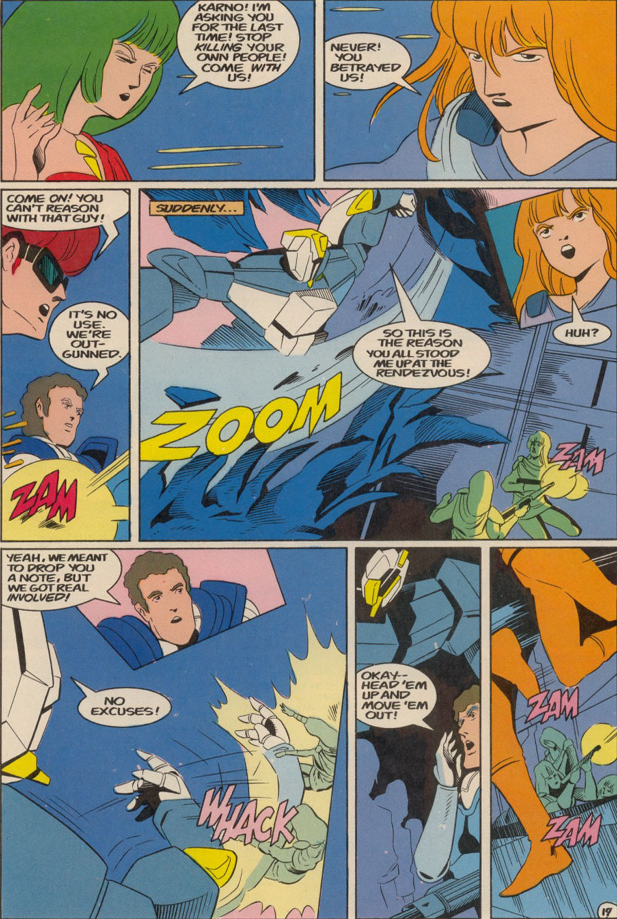 Read online Robotech Masters comic -  Issue #23 - 25