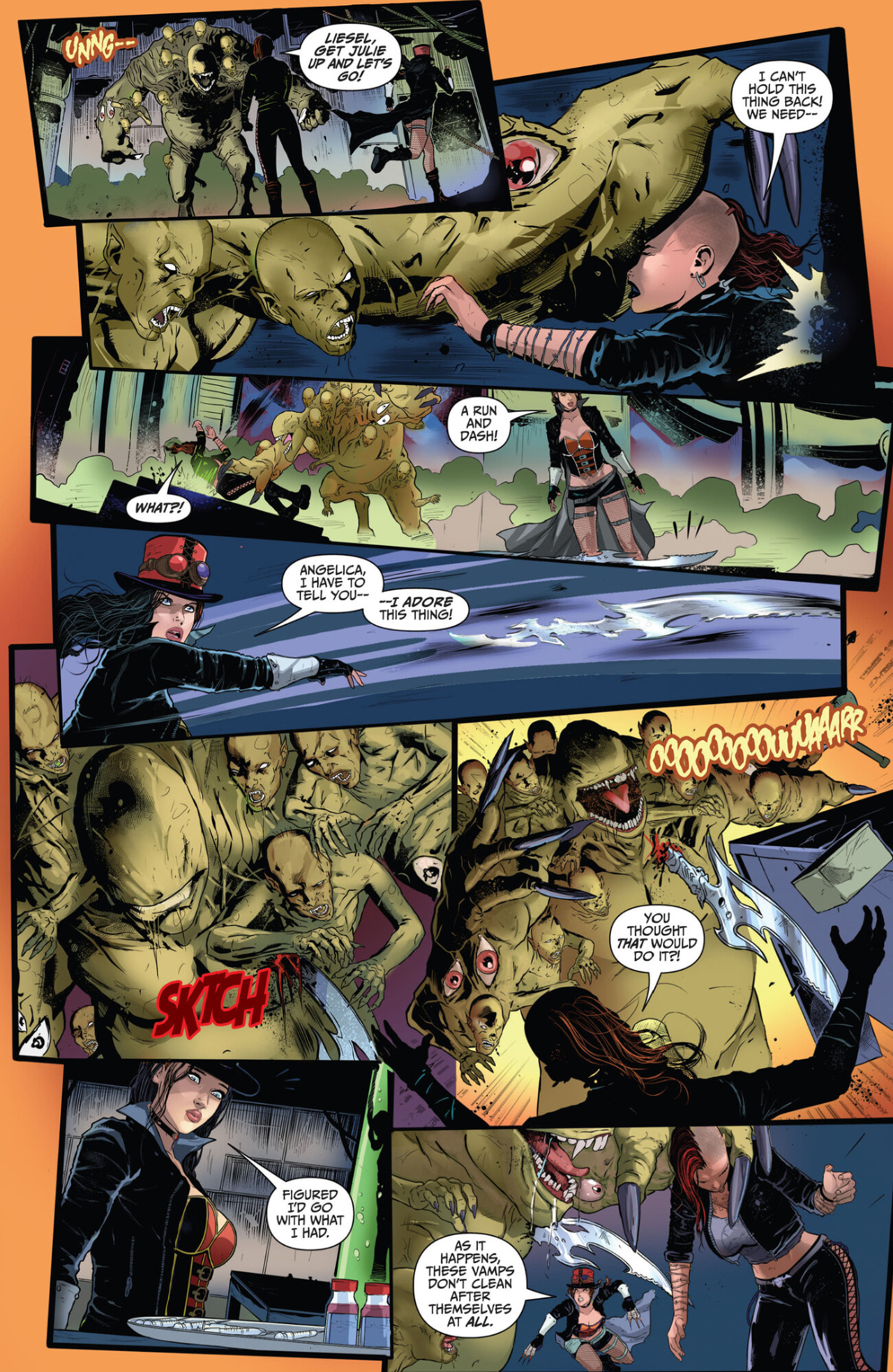 Read online Van Helsing: Hell to Pay comic -  Issue # Full - 31
