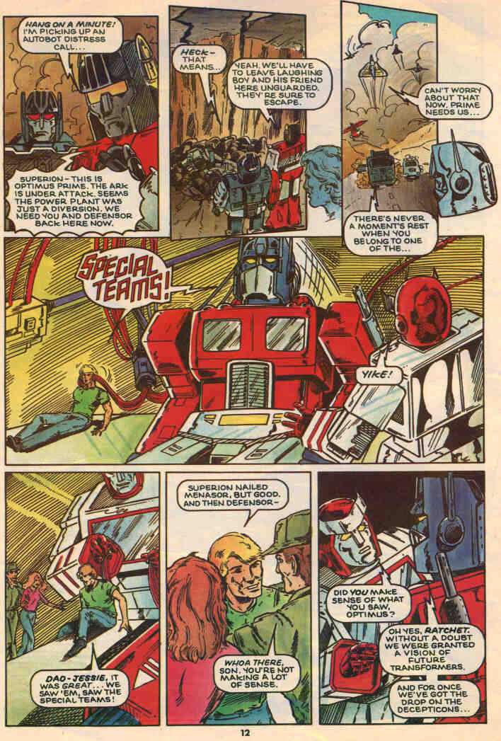 Read online The Transformers (UK) comic -  Issue #64 - 11