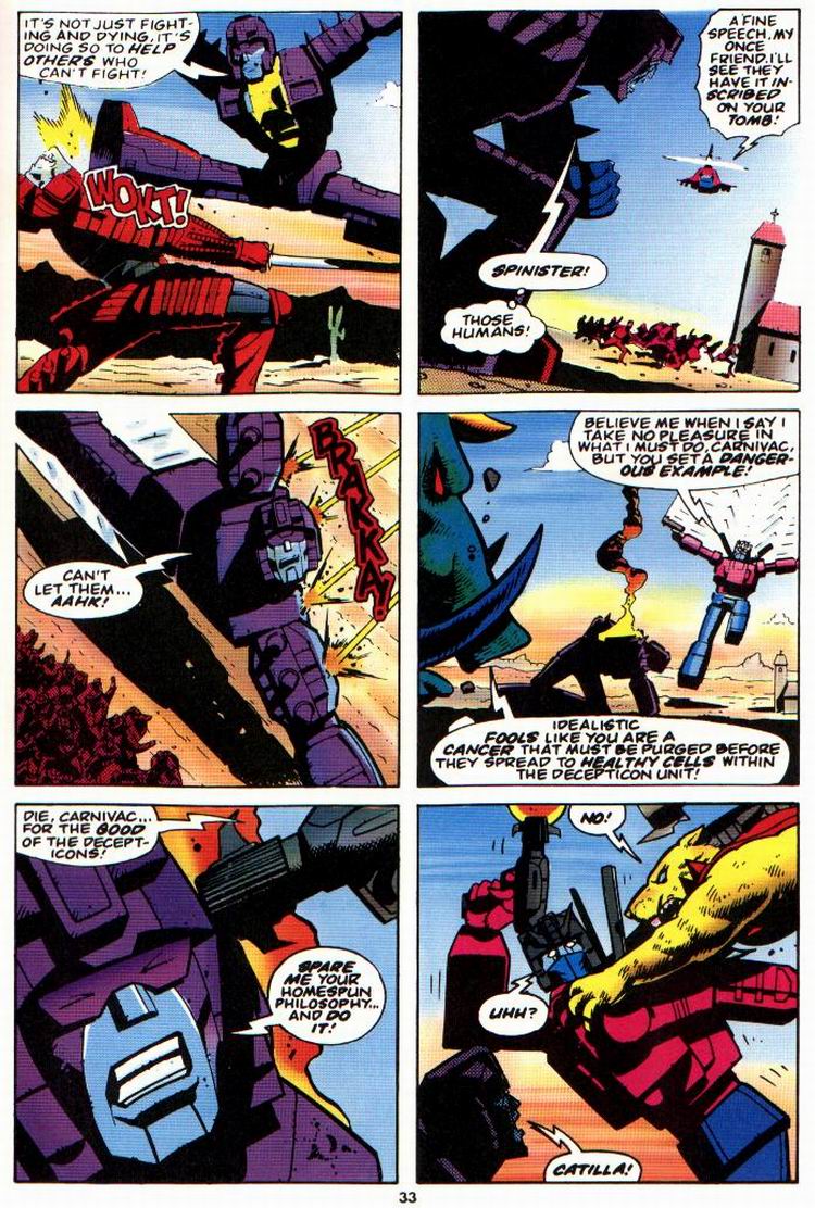 Read online The Transformers Annual comic -  Issue #1991 - 38