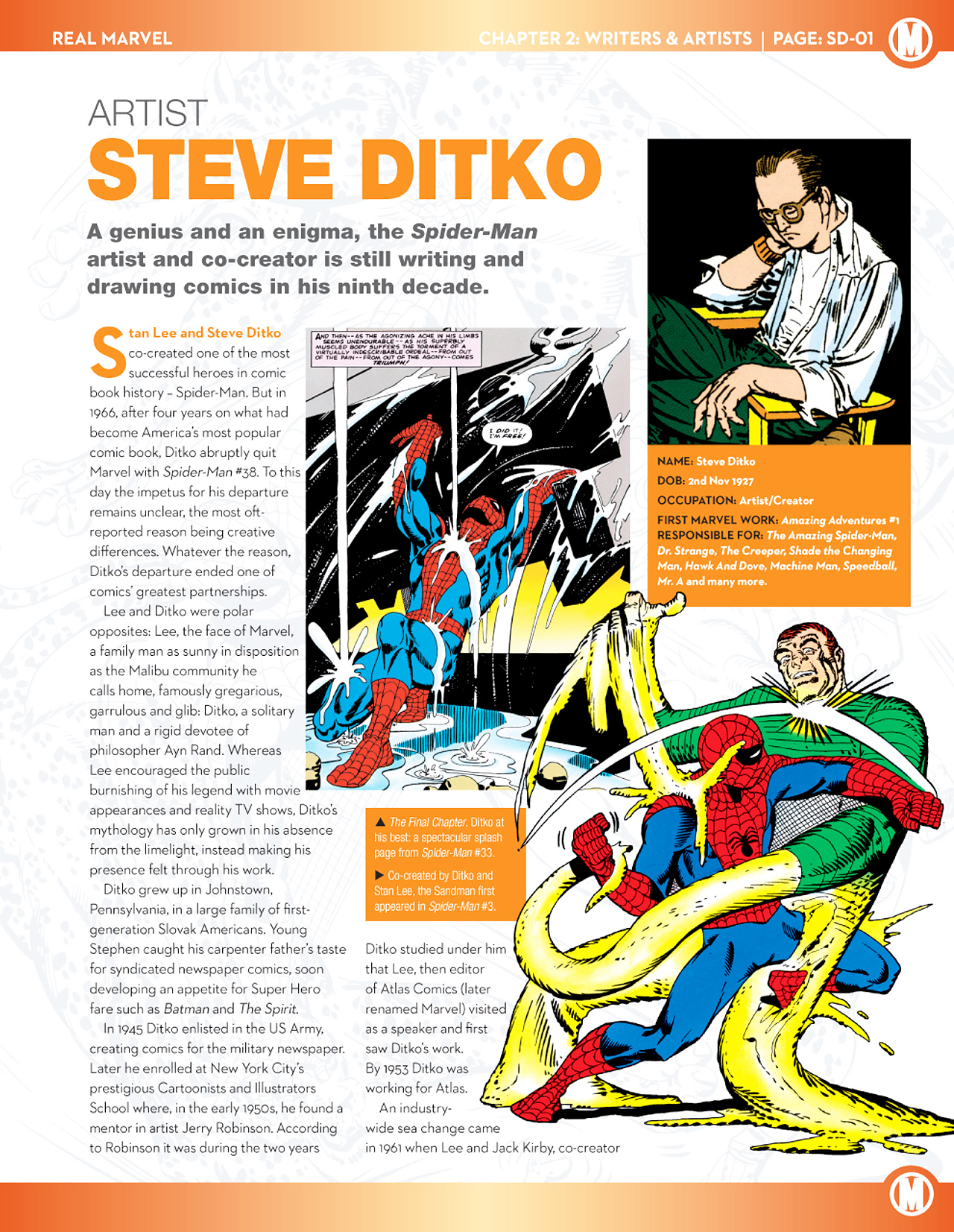 Read online Marvel Fact Files comic -  Issue #21 - 24