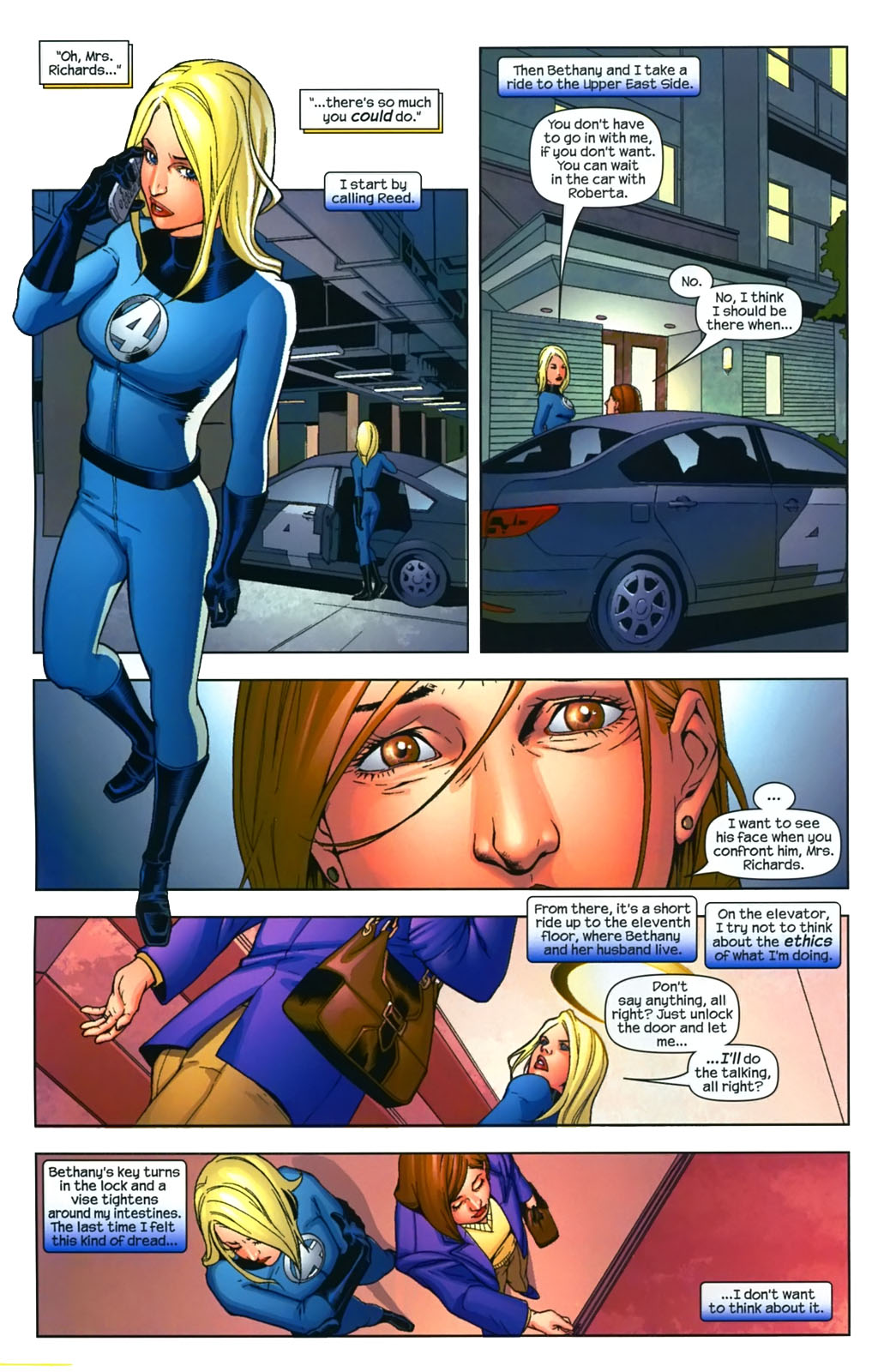 Read online Marvel Knights 4 comic -  Issue #28 - 7