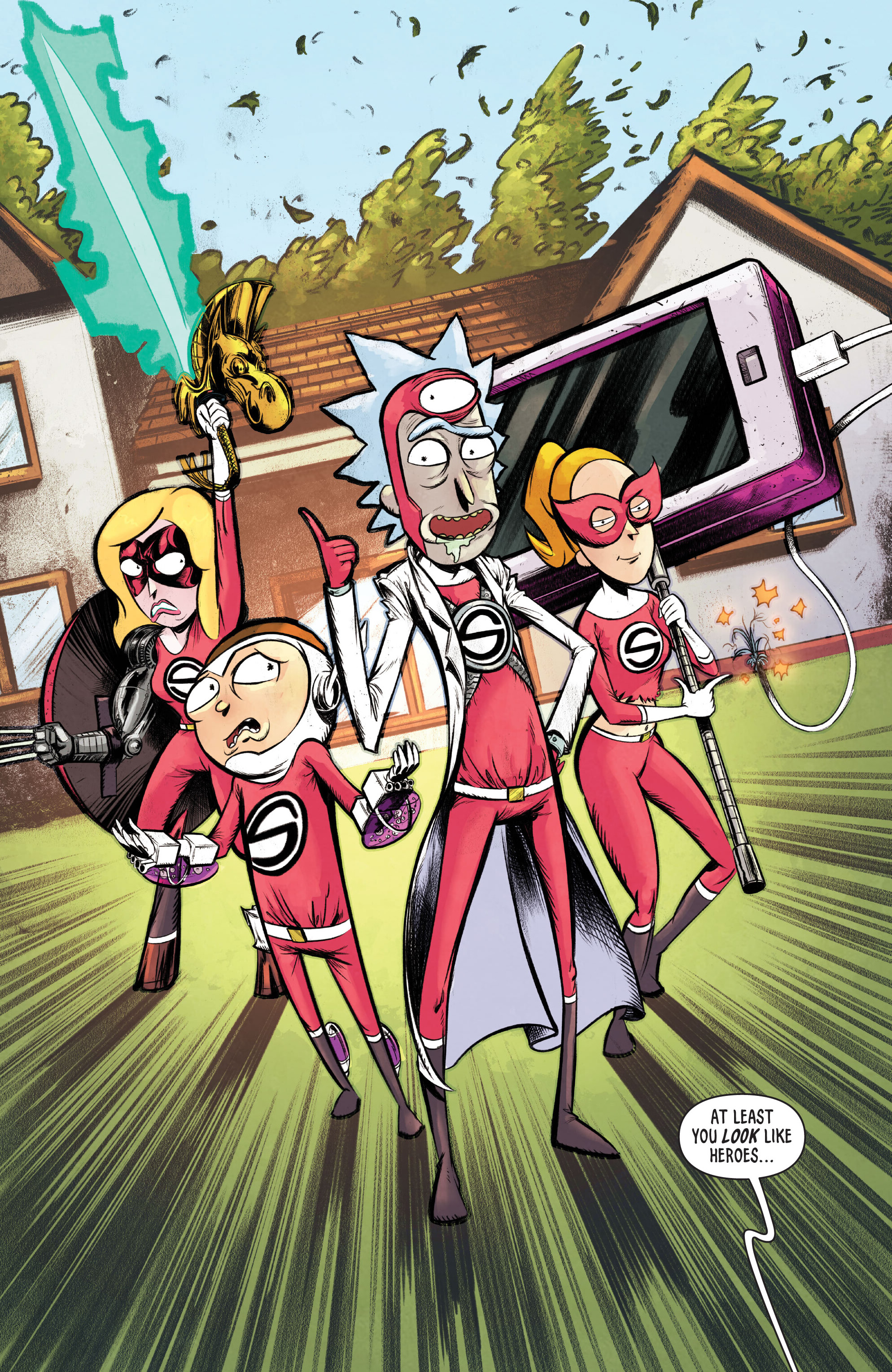Read online Rick and Morty: Crisis on C-137 comic -  Issue # TPB - 52