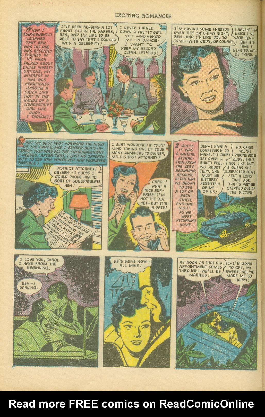 Read online Exciting Romances comic -  Issue #6 - 28