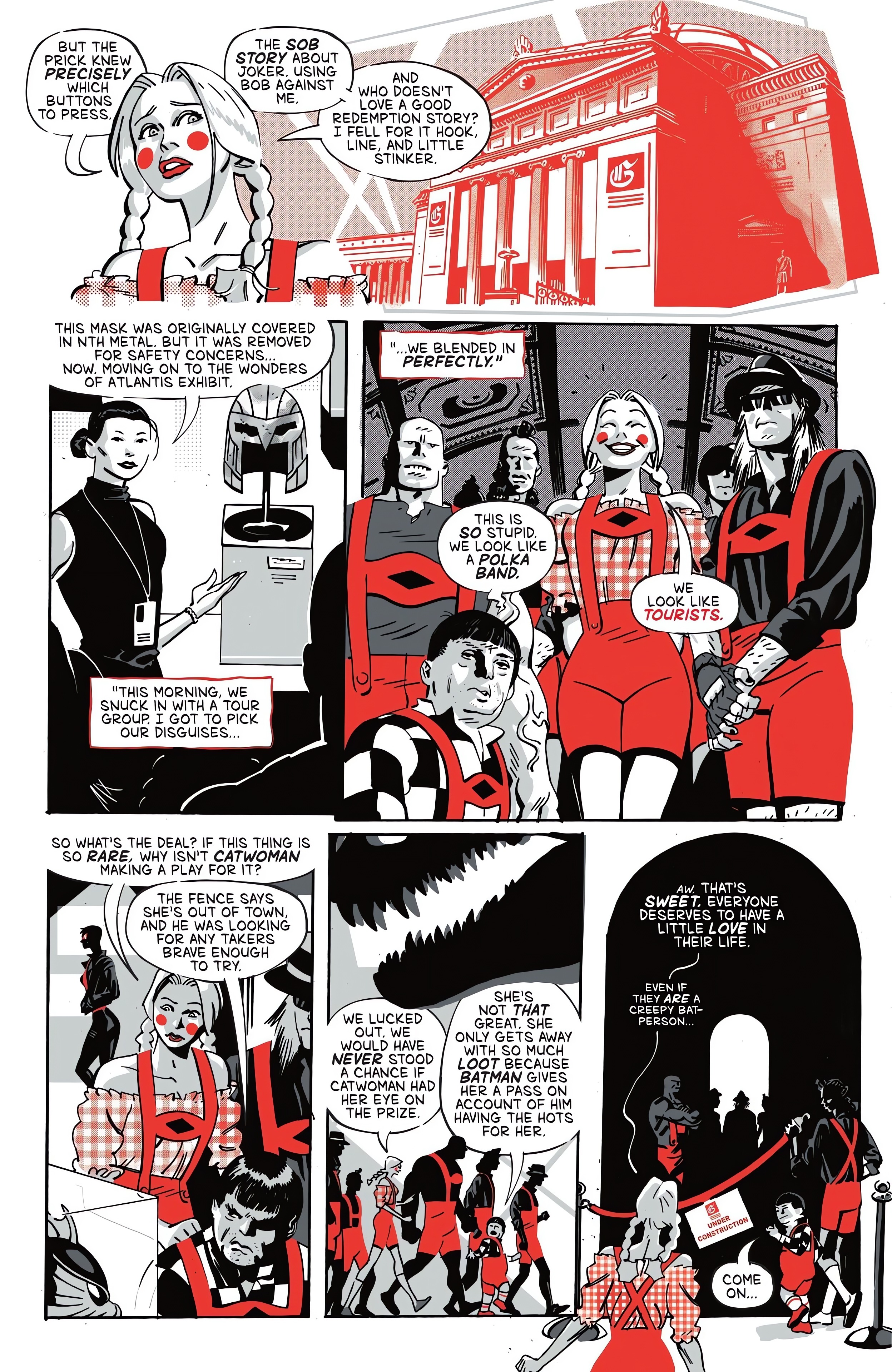 Read online Harley Quinn: Black   White   Redder comic -  Issue #1 - 33