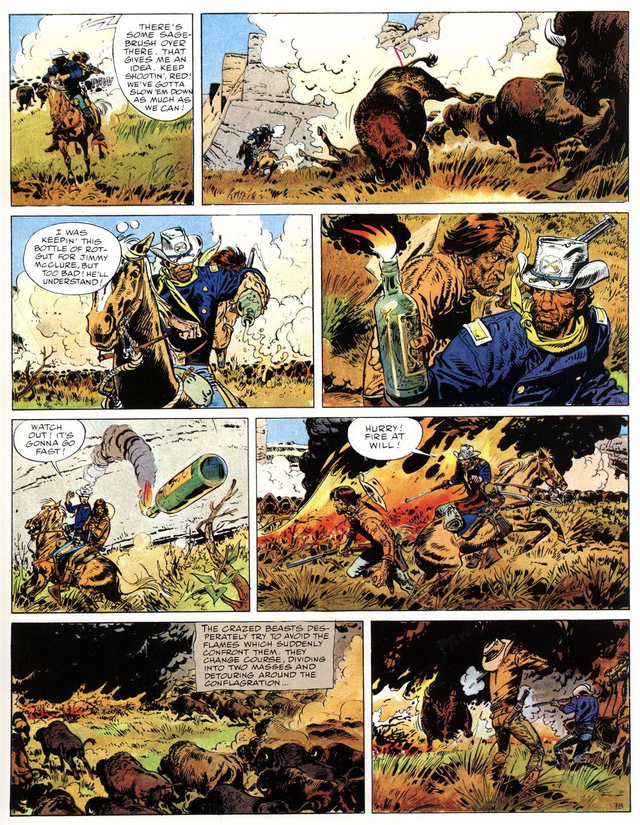 Read online Epic Graphic Novel: Lieutenant Blueberry comic -  Issue #1 - 11