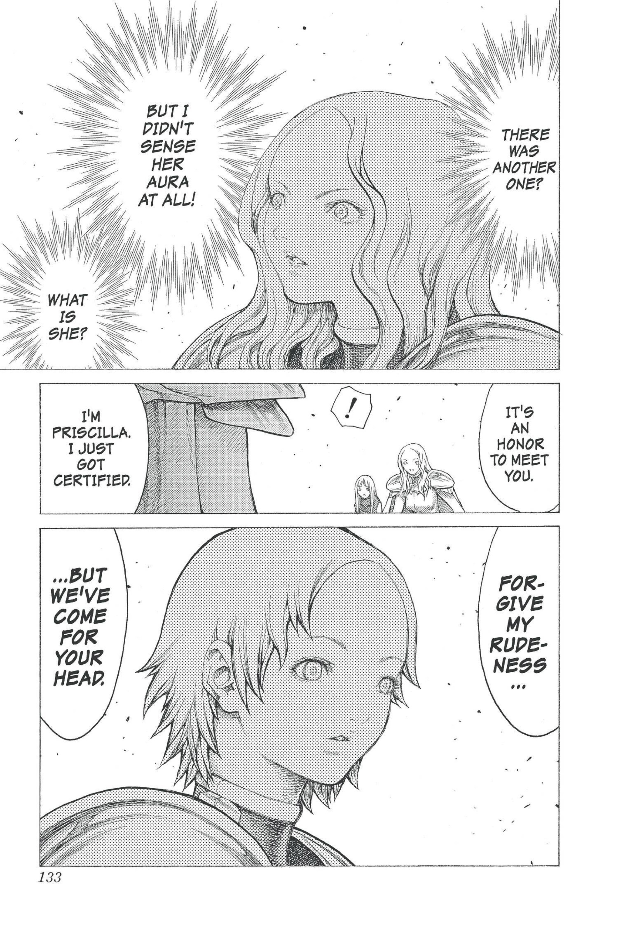 Read online Claymore comic -  Issue #4 - 120