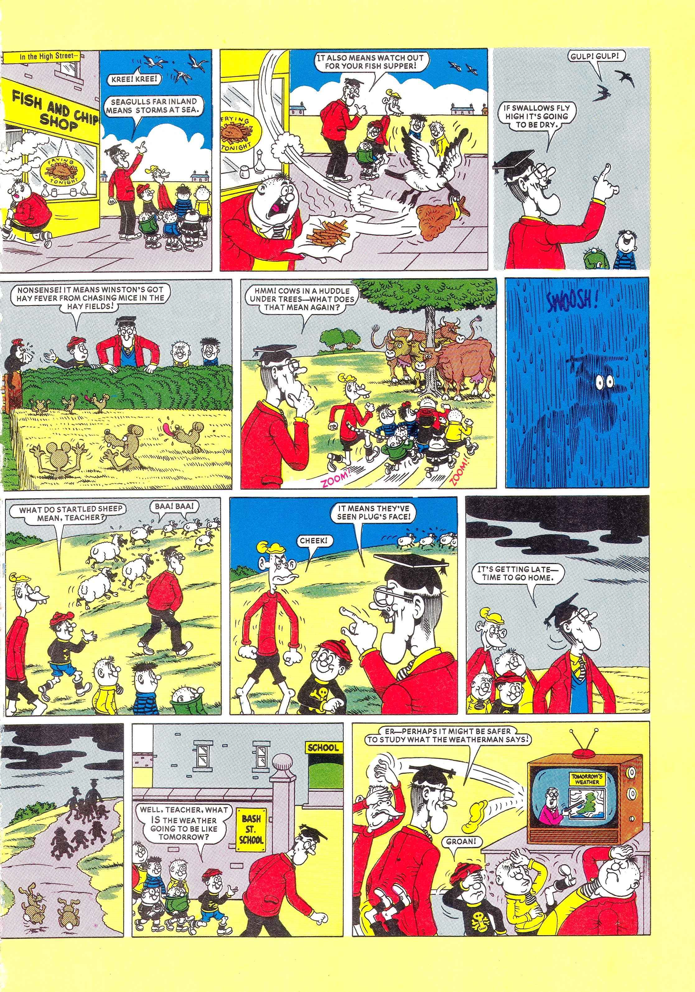 Read online Bash Street Kids comic -  Issue #1993 - 89
