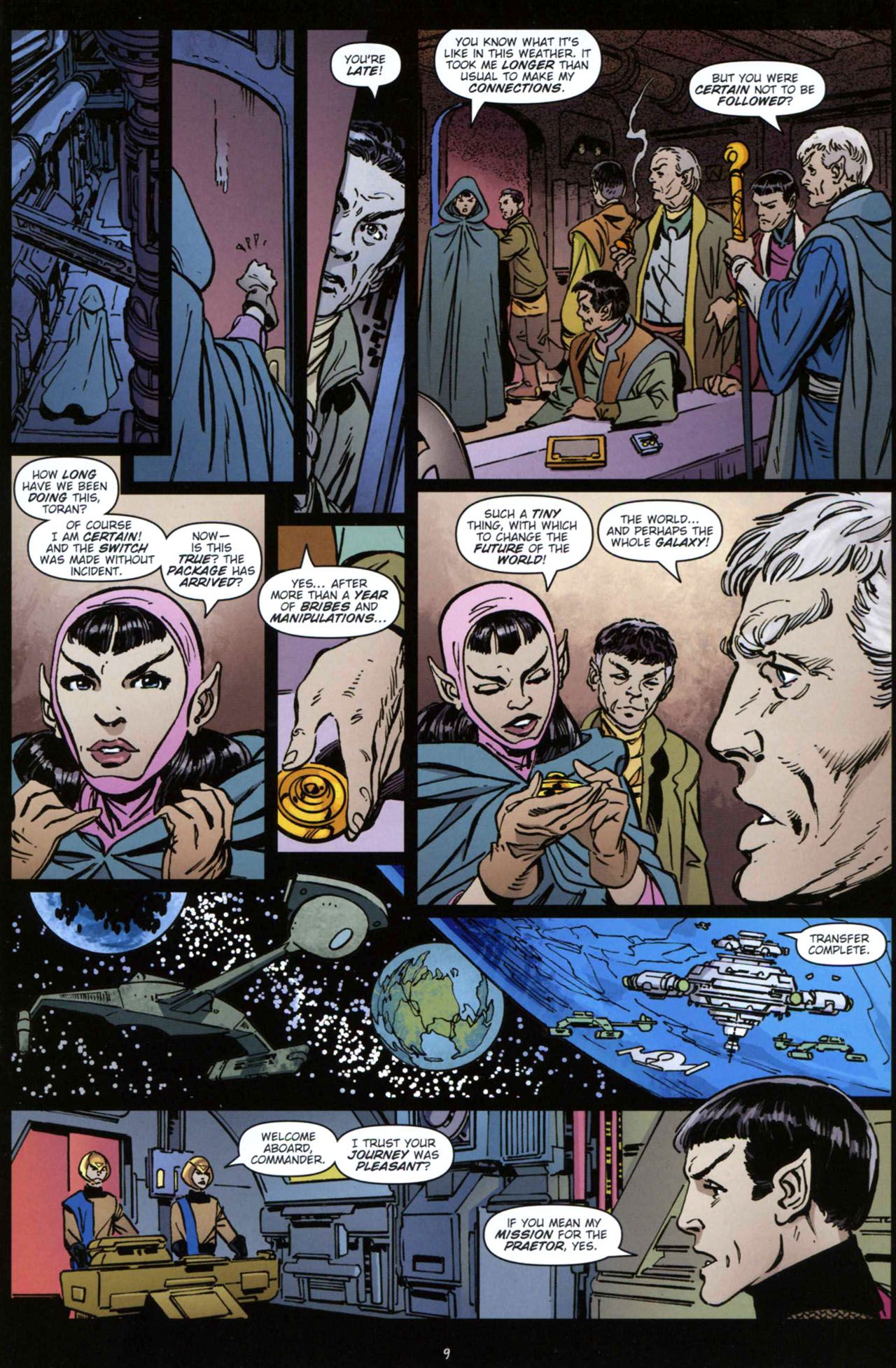 Read online Star Trek: Romulans - The Hollow Crown comic -  Issue #2 - 10