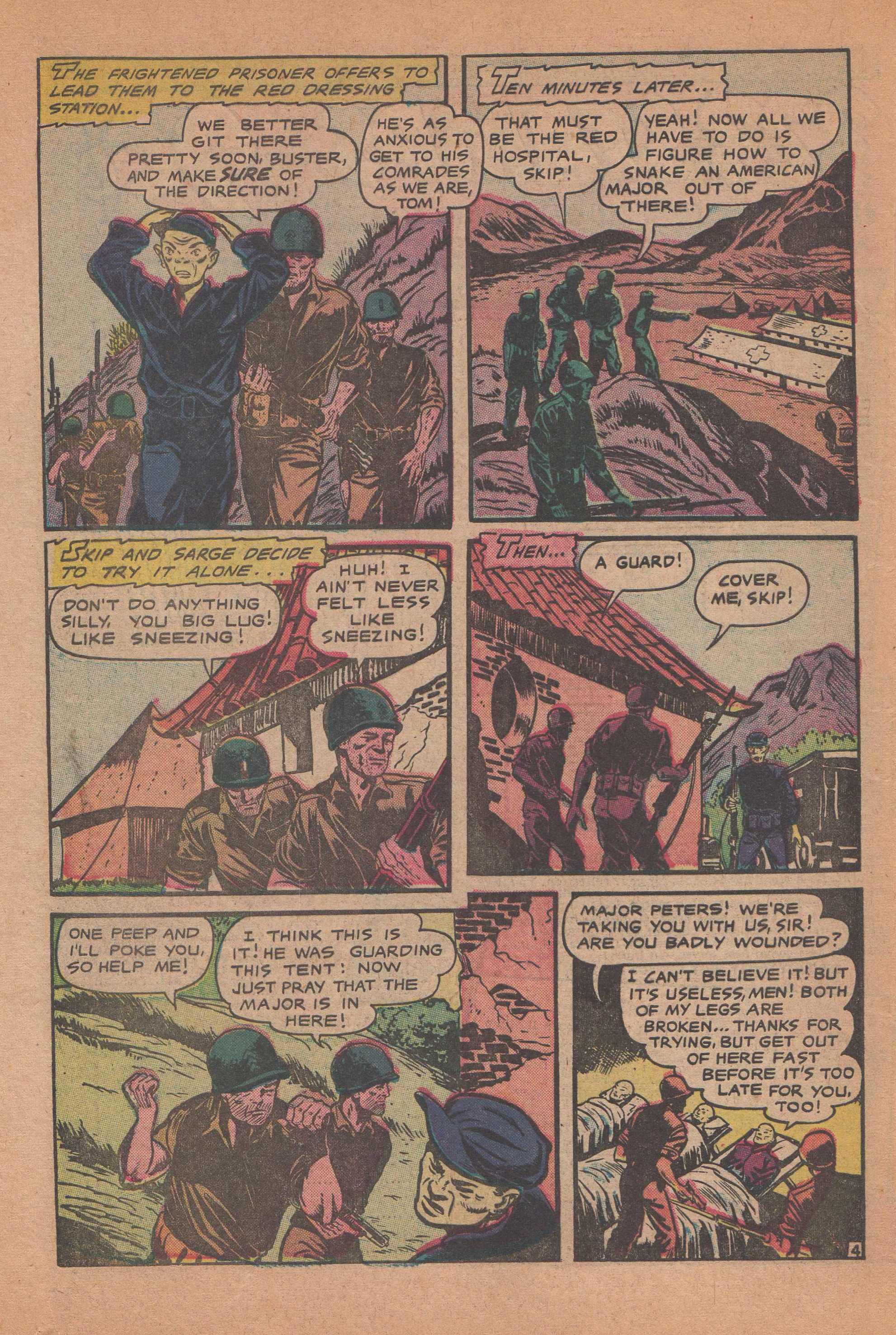 Read online Men in Action (1957) comic -  Issue #2 - 33