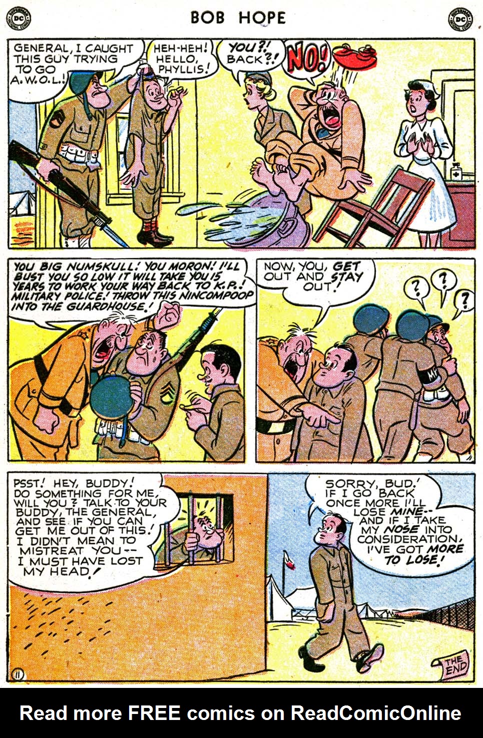 Read online The Adventures of Bob Hope comic -  Issue #8 - 48