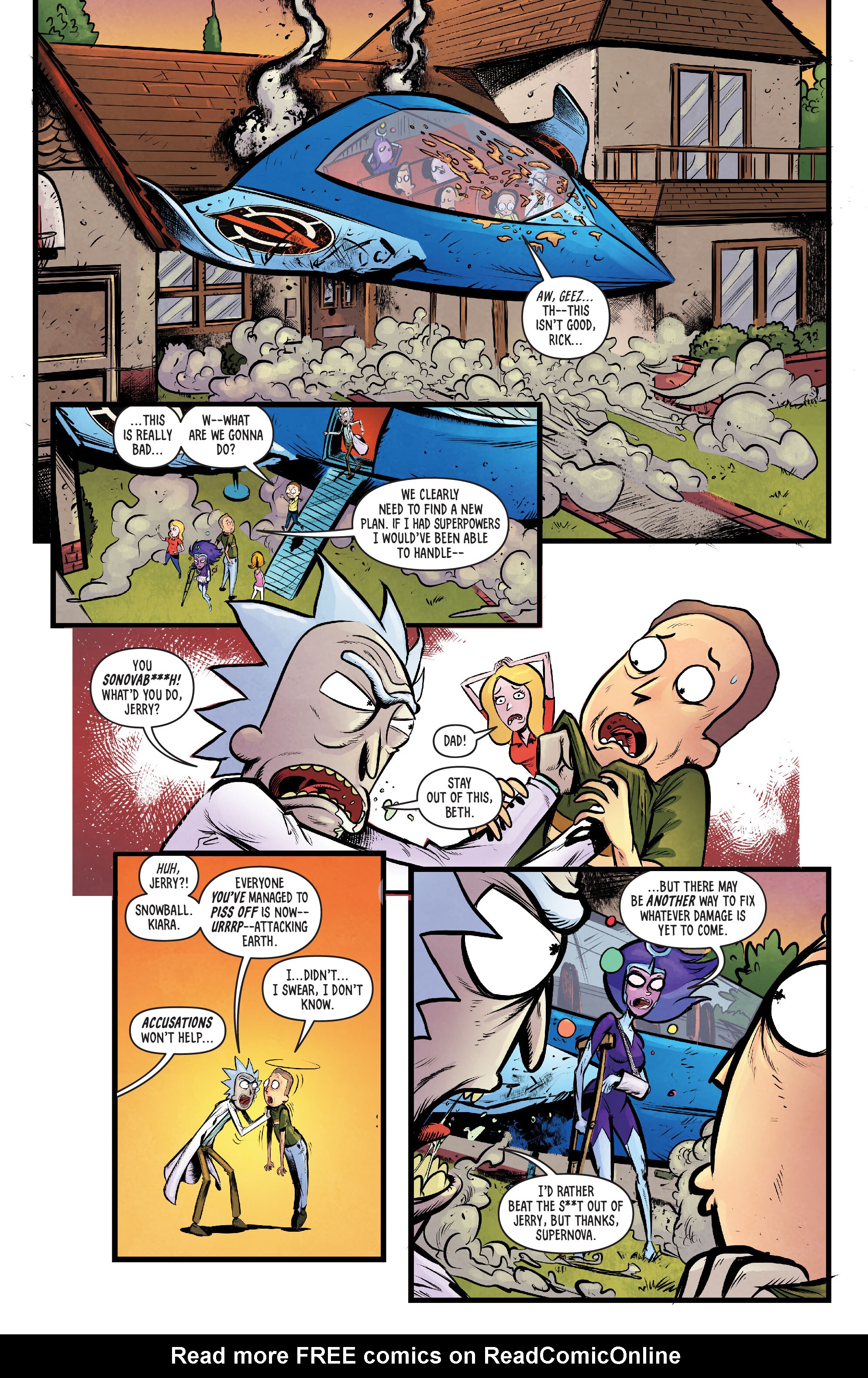 Read online Rick and Morty: Crisis on C-137 comic -  Issue # TPB - 47
