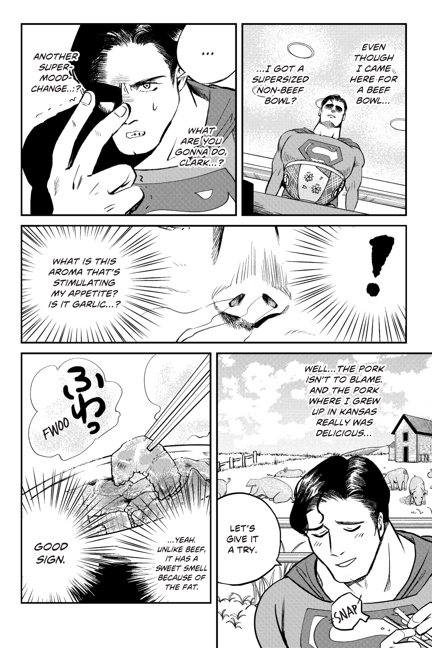 Read online Superman vs. Meshi comic -  Issue #2 - 14