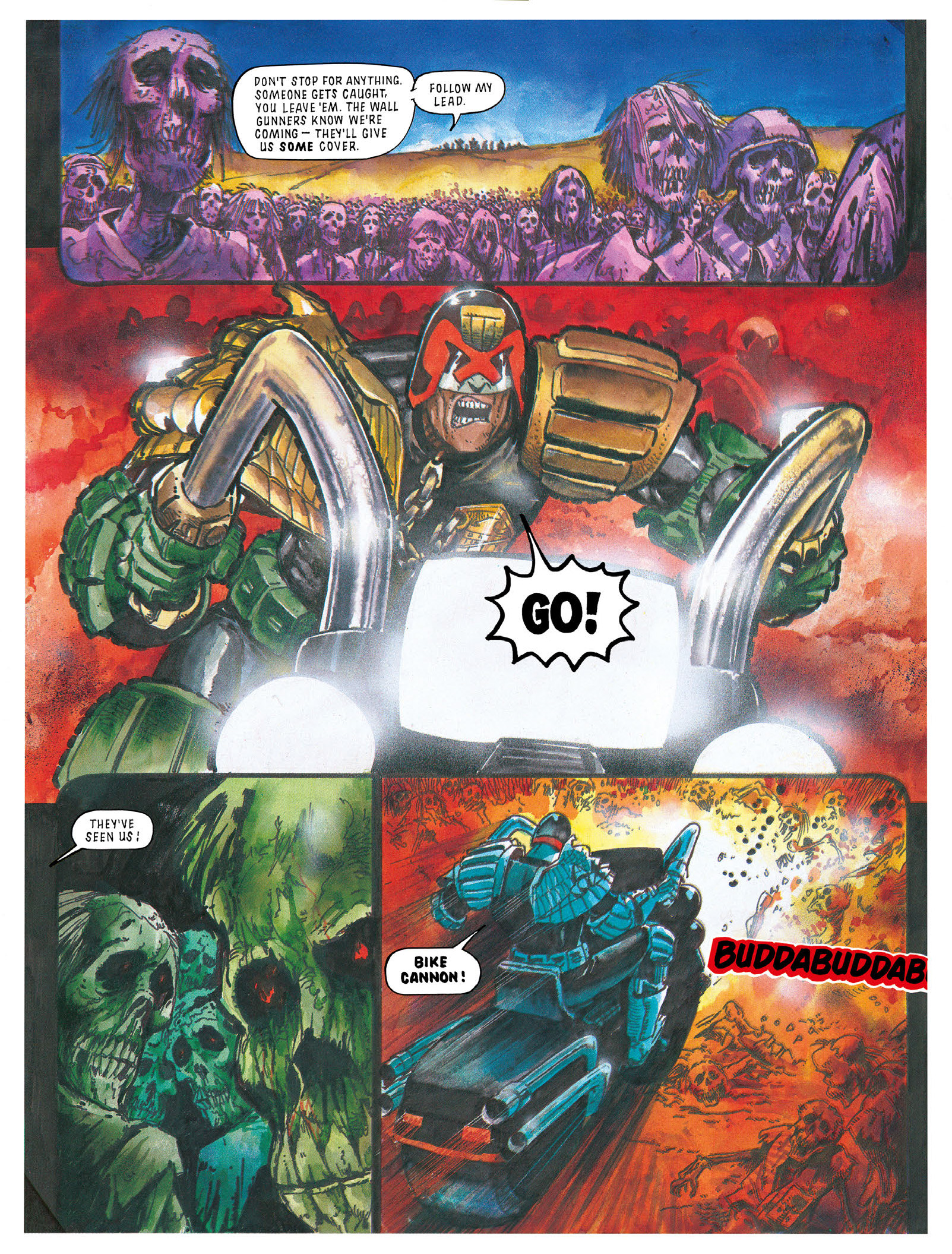 Read online Essential Judge Dredd: Judgement Day comic -  Issue # TPB - 30