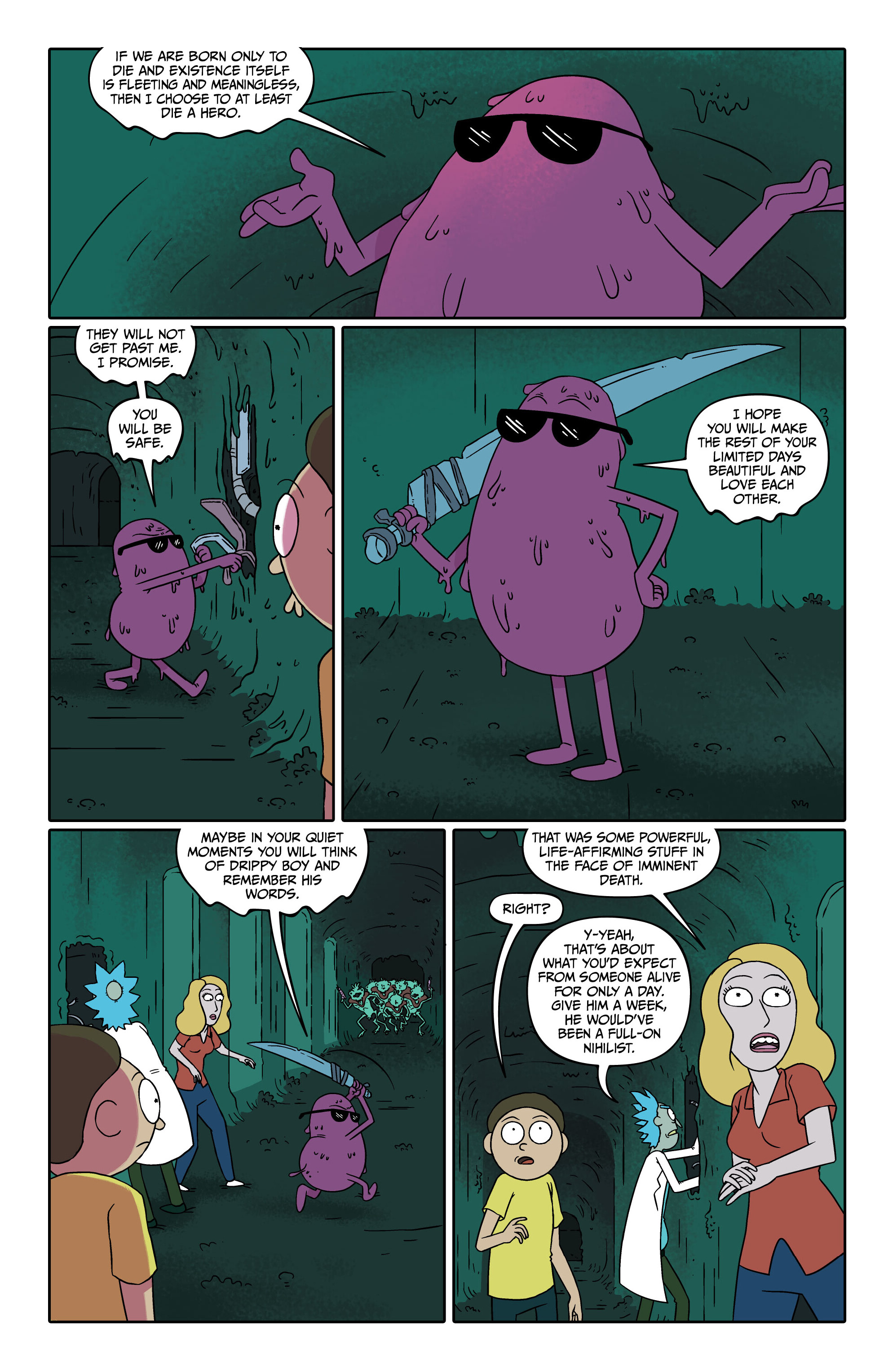 Read online Rick and Morty: Annihilation Tour comic -  Issue # TPB - 88