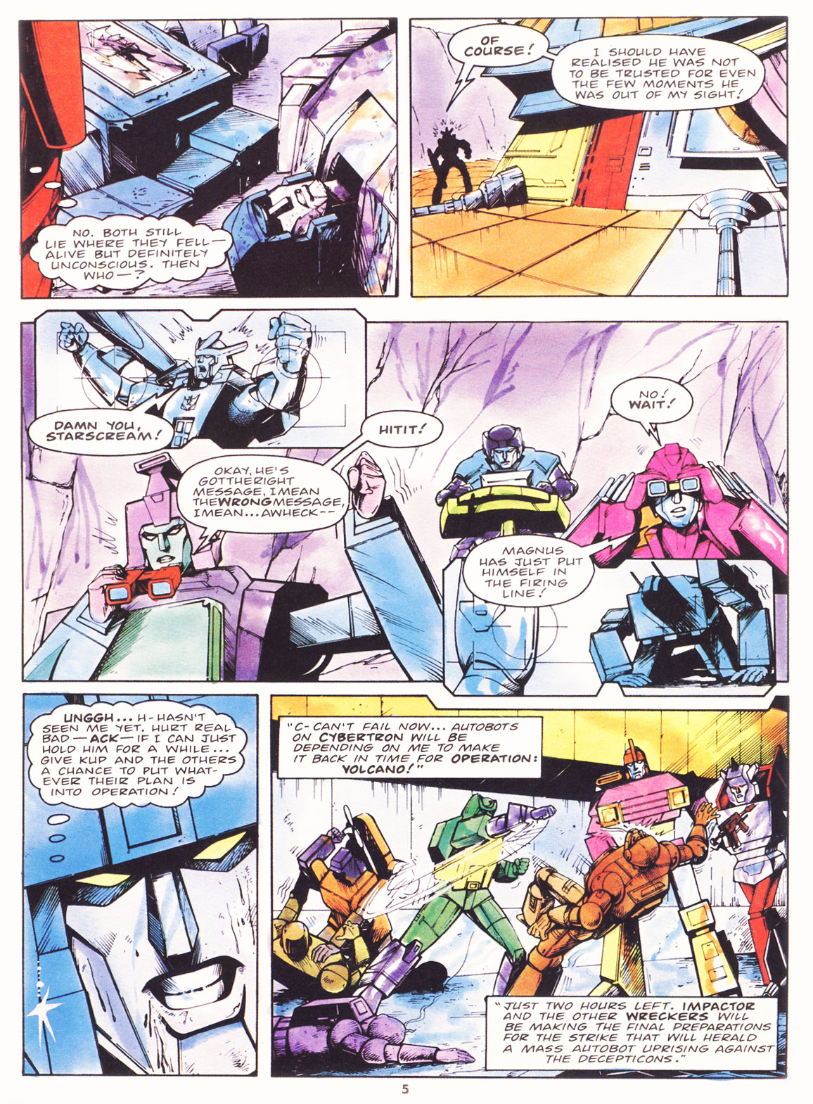 Read online The Transformers (UK) comic -  Issue #87 - 5