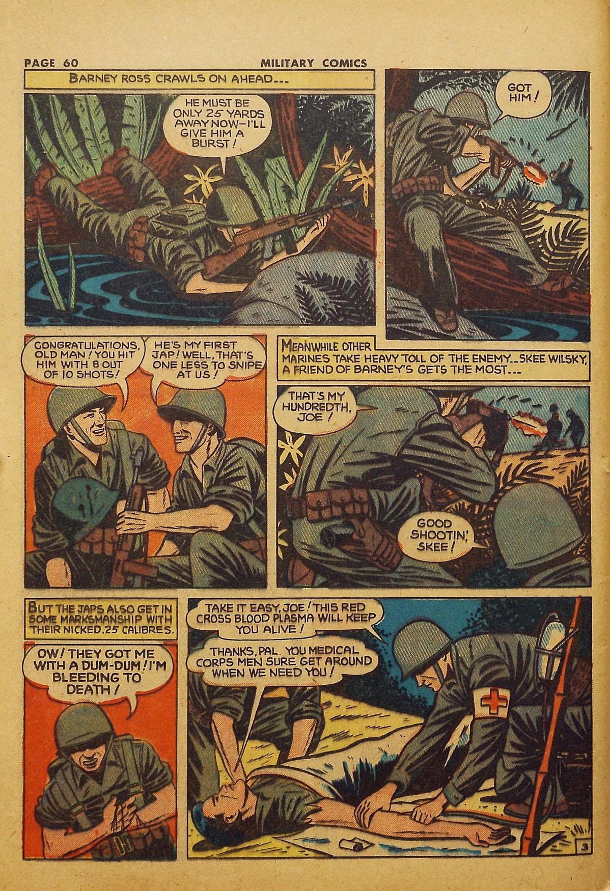 Read online Military Comics comic -  Issue #22 - 62