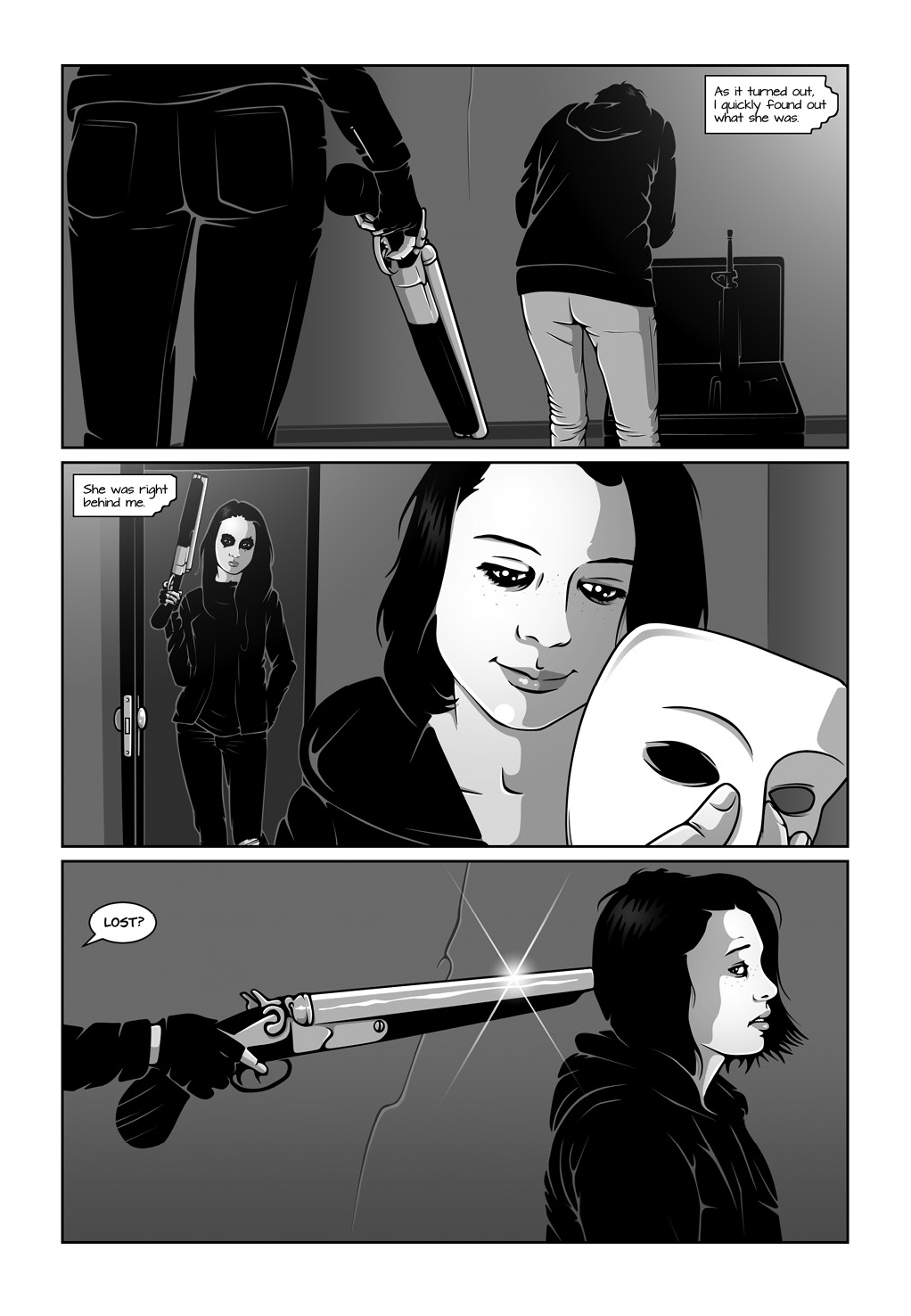 Read online Hollow Girl comic -  Issue #9 - 23