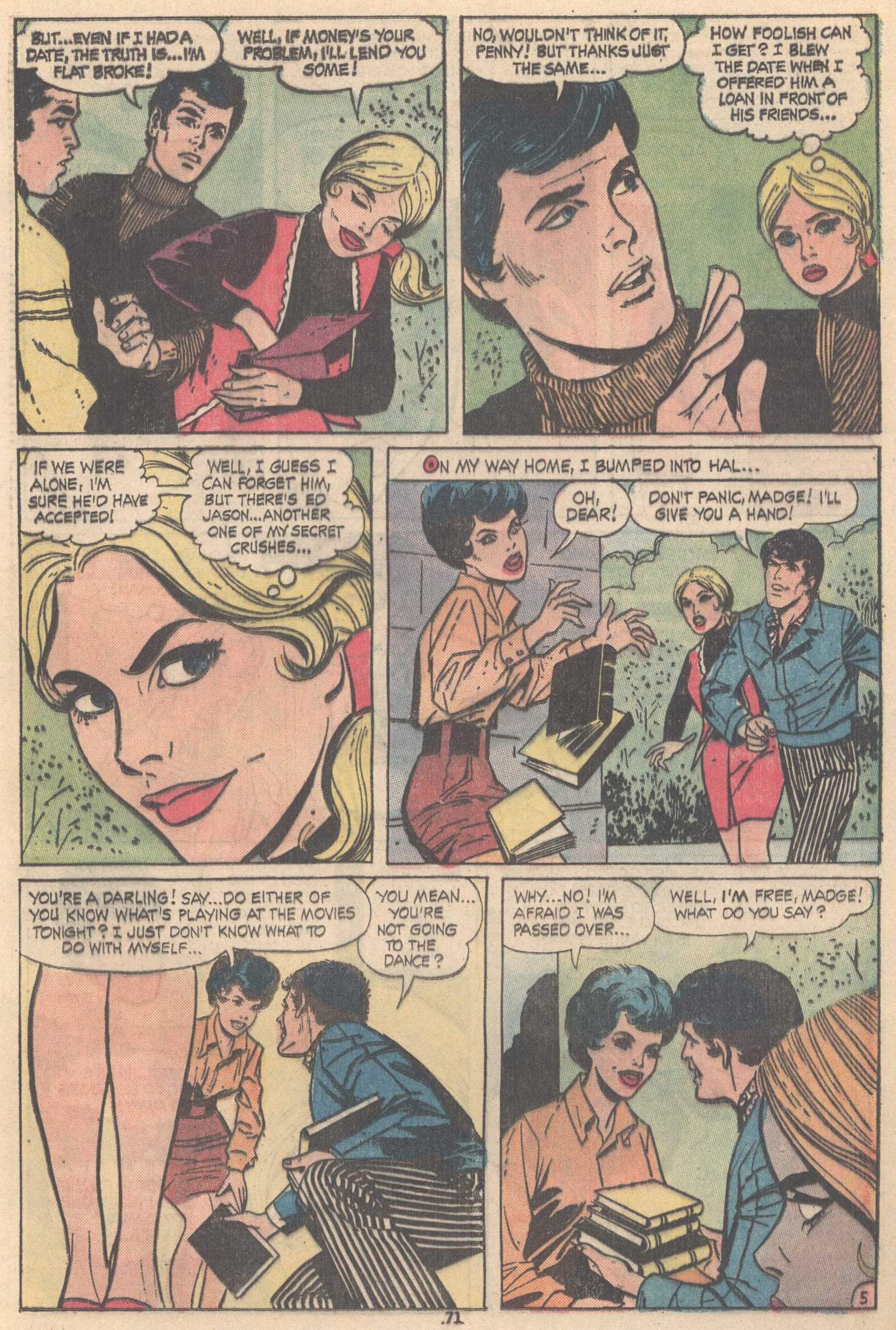Read online Young Romance comic -  Issue #197 - 71