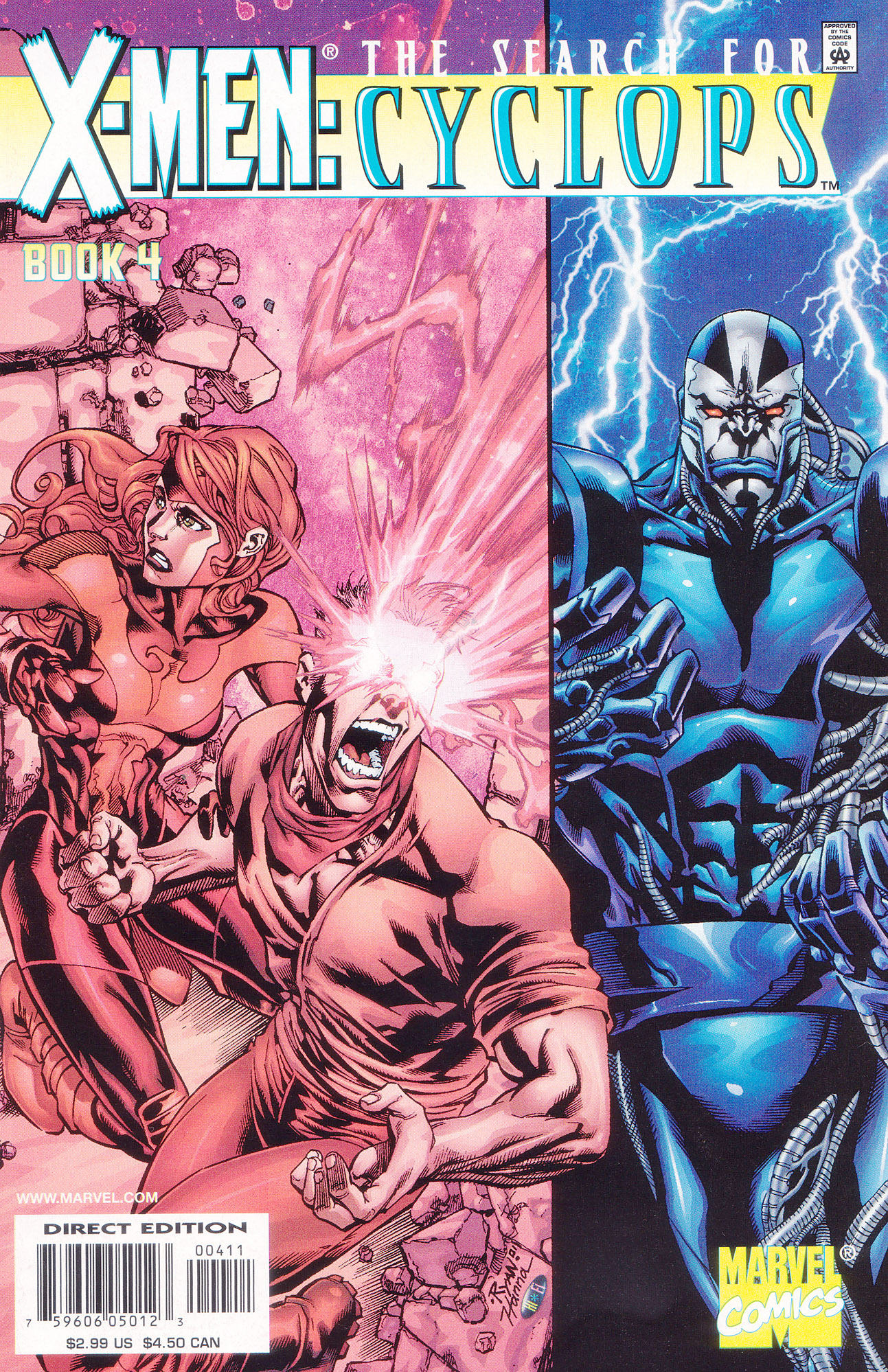 Read online X-Men: The Search for Cyclops comic -  Issue #4 - 1