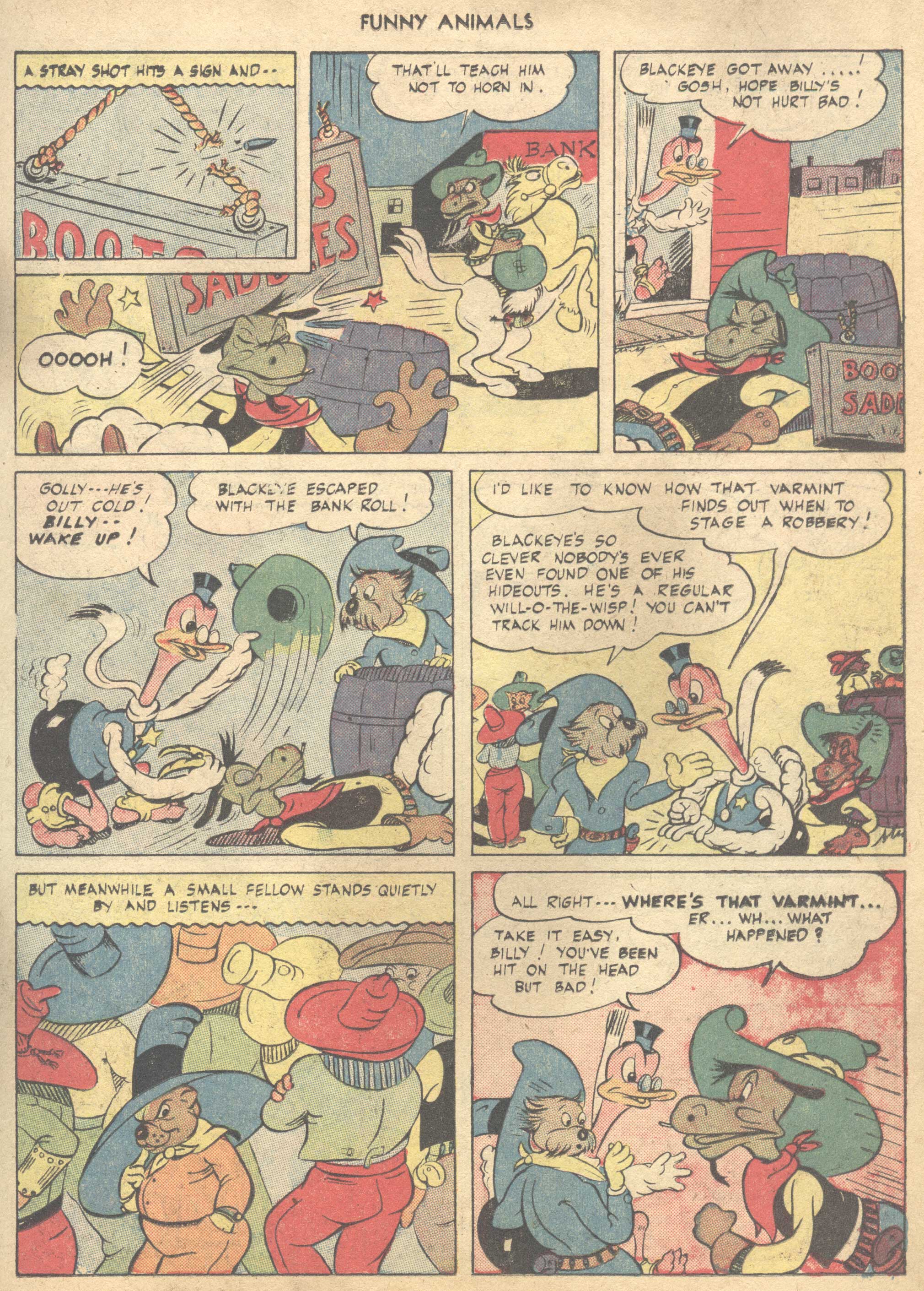 Read online Fawcett's Funny Animals comic -  Issue #37 - 15