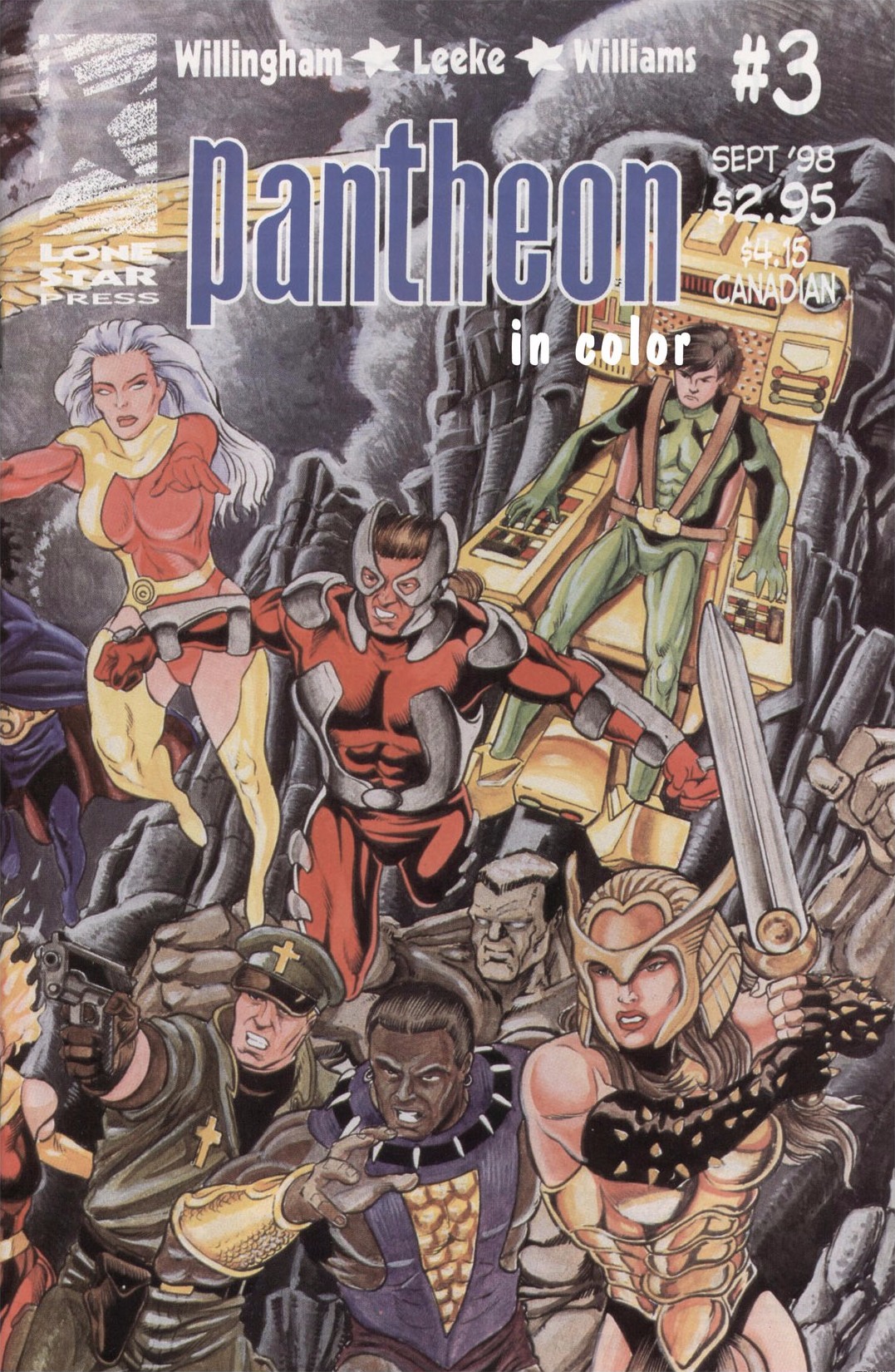 Read online Pantheon comic -  Issue #3 - 1