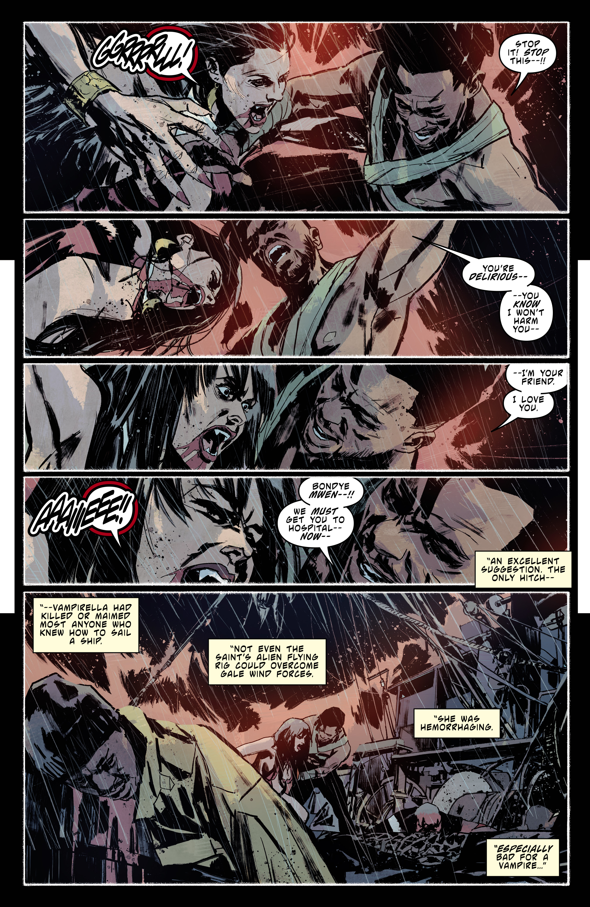 Read online Vampirella/Dracula: Rage comic -  Issue #1 - 10