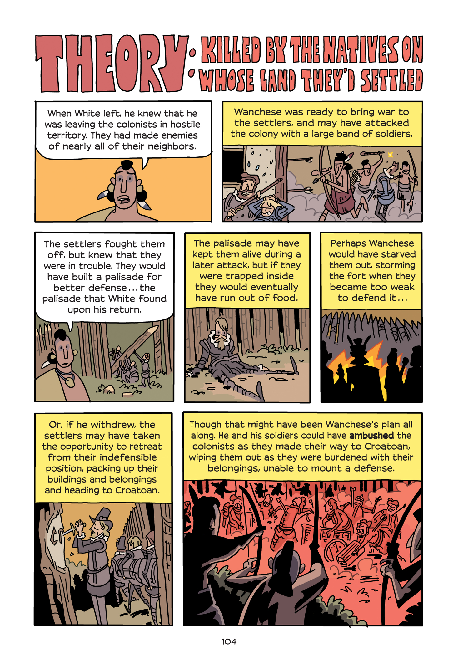 Read online History Comics comic -  Issue # The Roanoke Colony - Americas First Mystery - 109