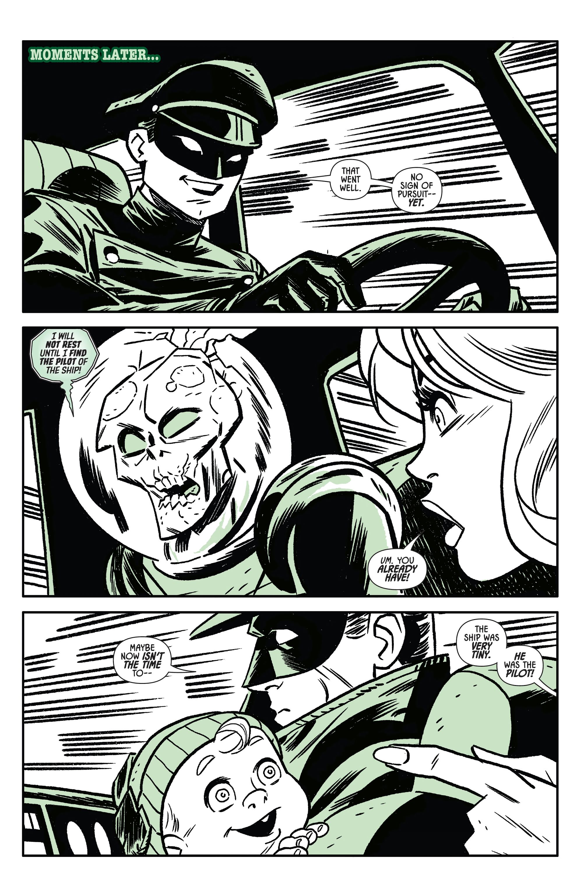 Read online The Green Hornet (2020) comic -  Issue # _Sky Lights Collection - 84