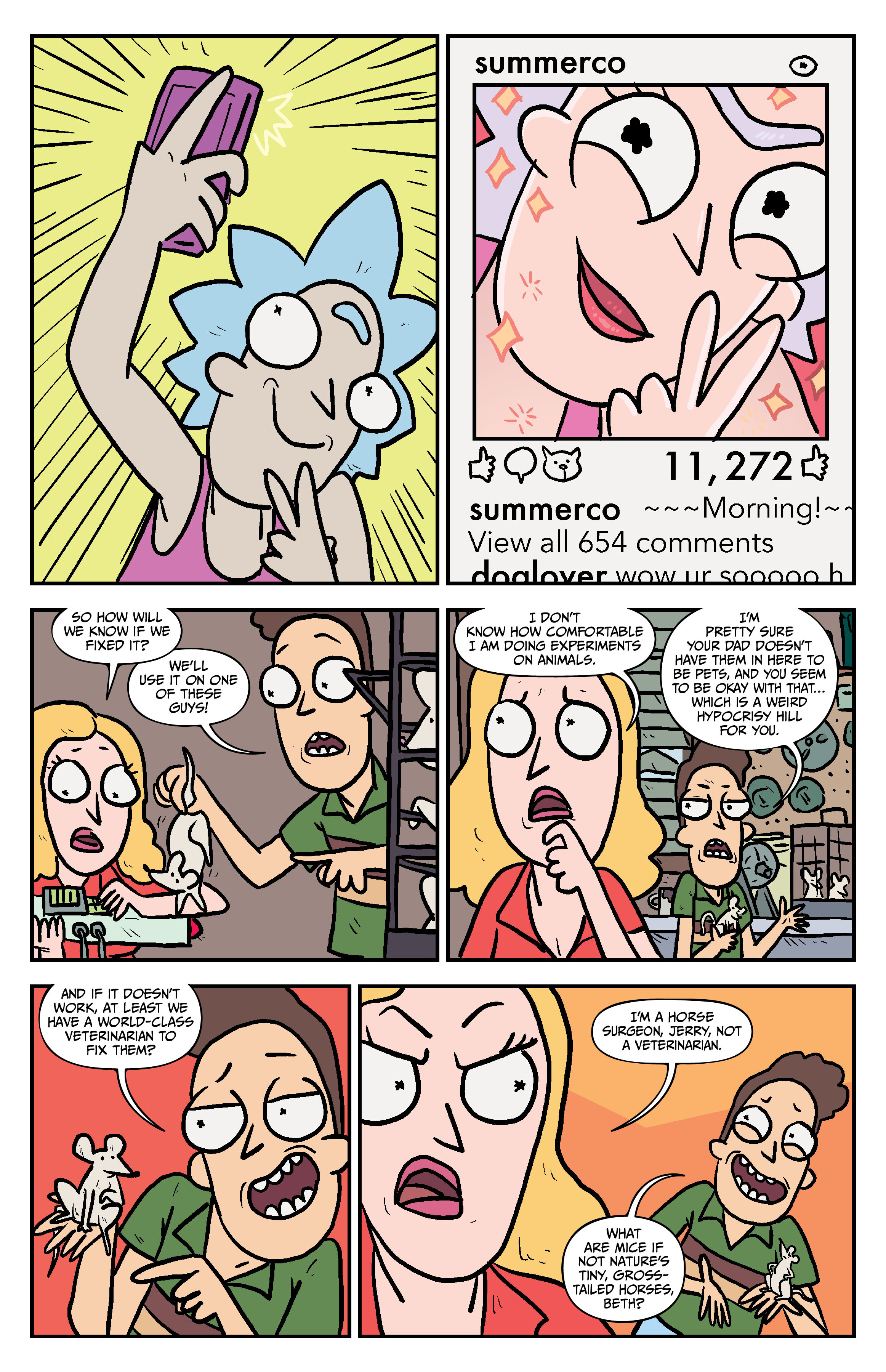 Read online Rick and Morty Deluxe Edition comic -  Issue # TPB 8 (Part 1) - 90