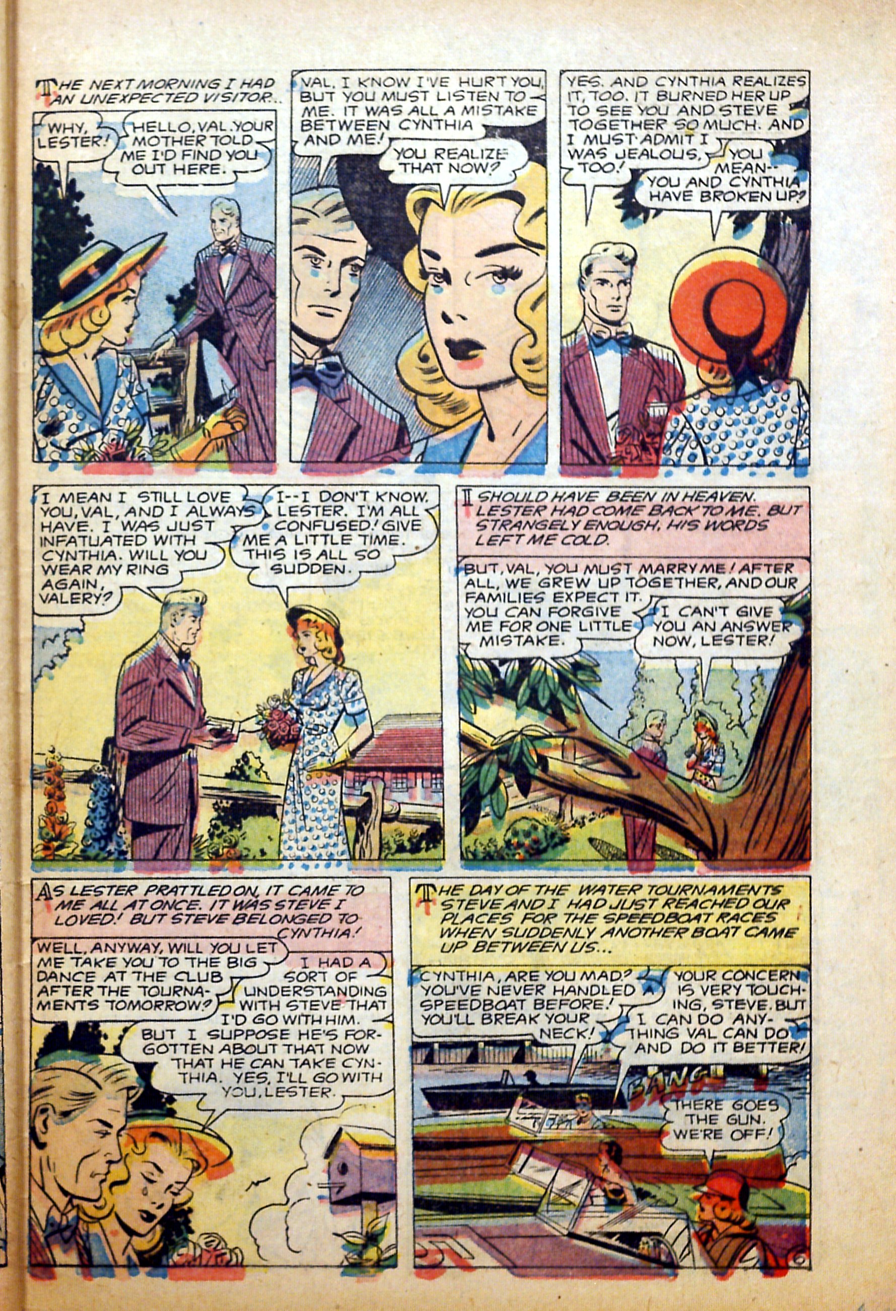 Read online Glamorous Romances comic -  Issue #82 - 33