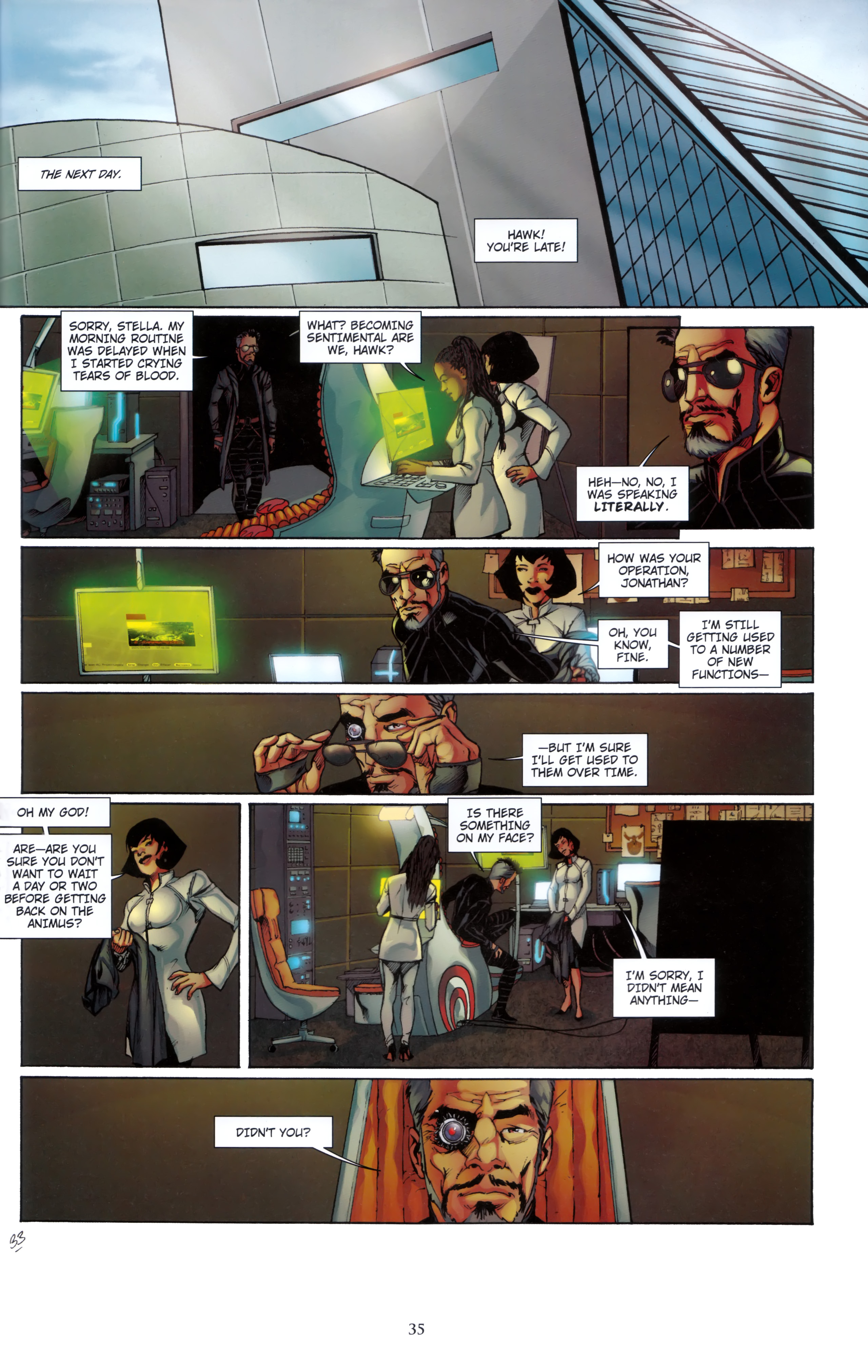 Read online Assassin's Creed (2009) comic -  Issue #5 - 35