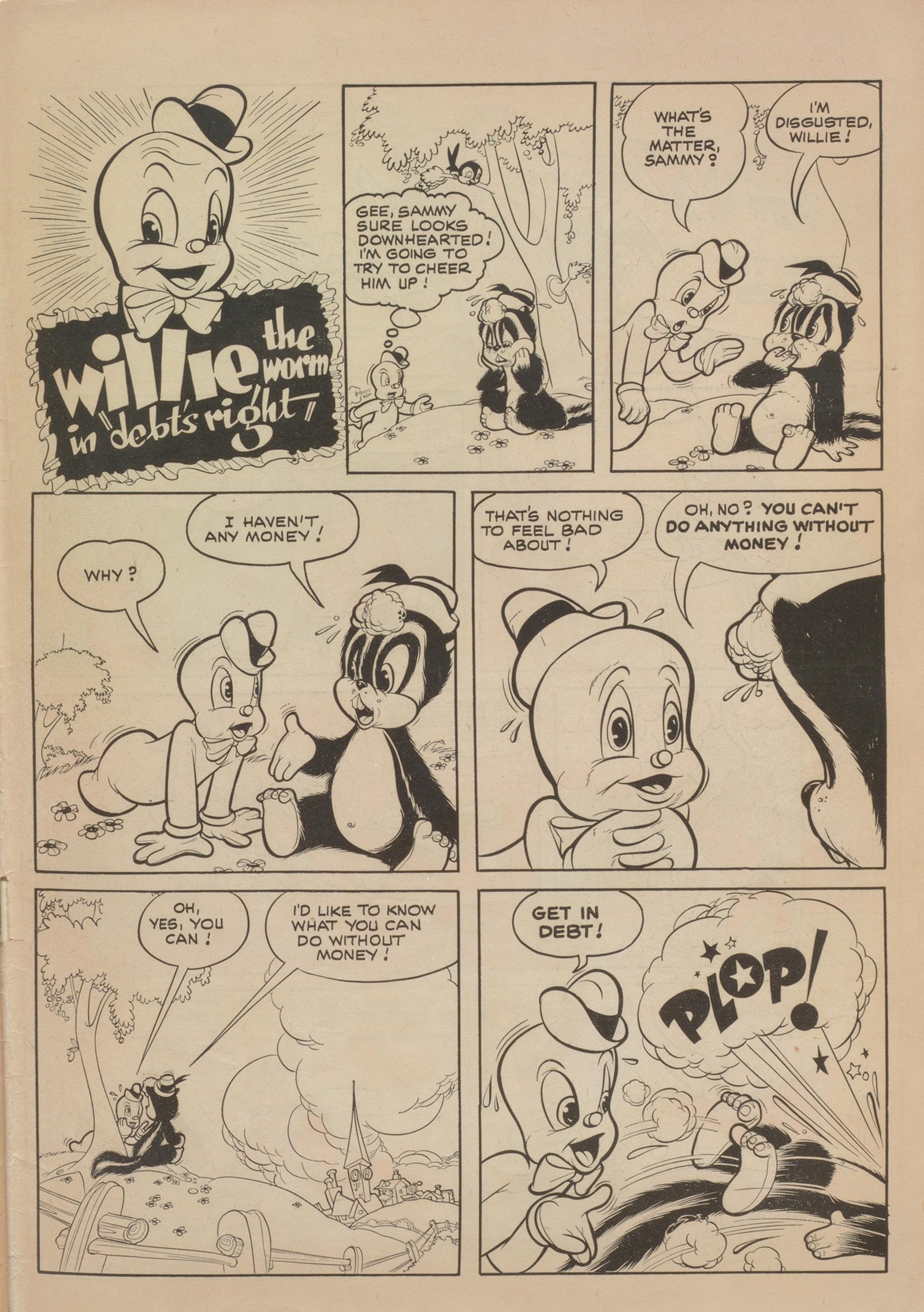 Read online Fawcett's Funny Animals comic -  Issue #68 - 35