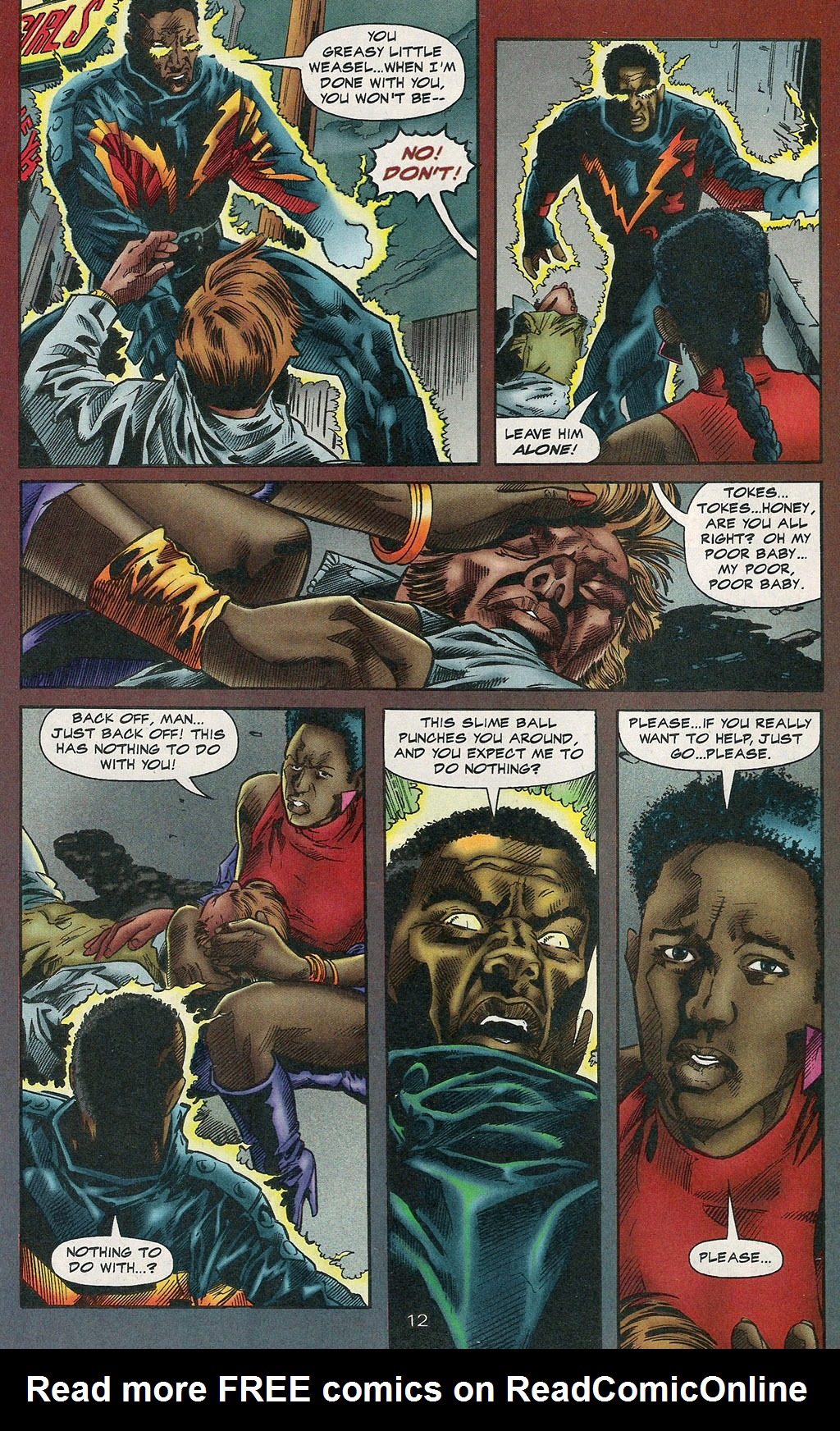 Read online Black Lightning (1995) comic -  Issue #10 - 18