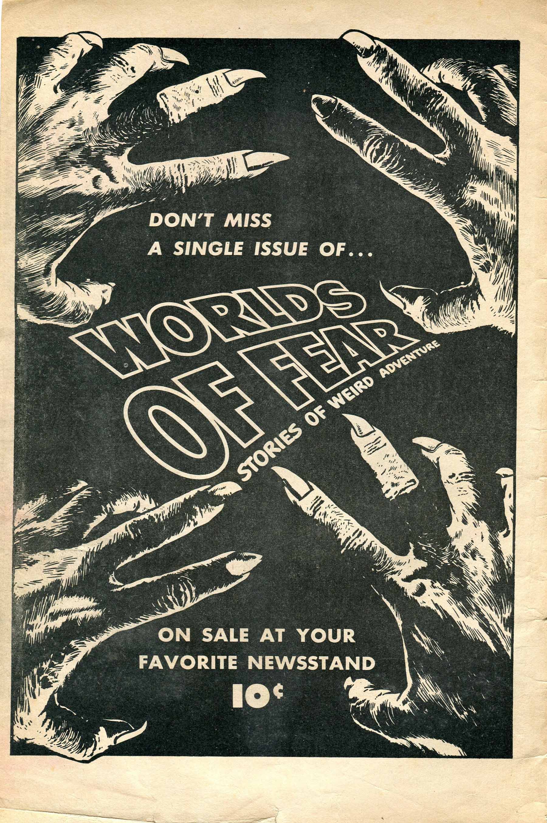 Read online Worlds of Fear comic -  Issue #5 - 2