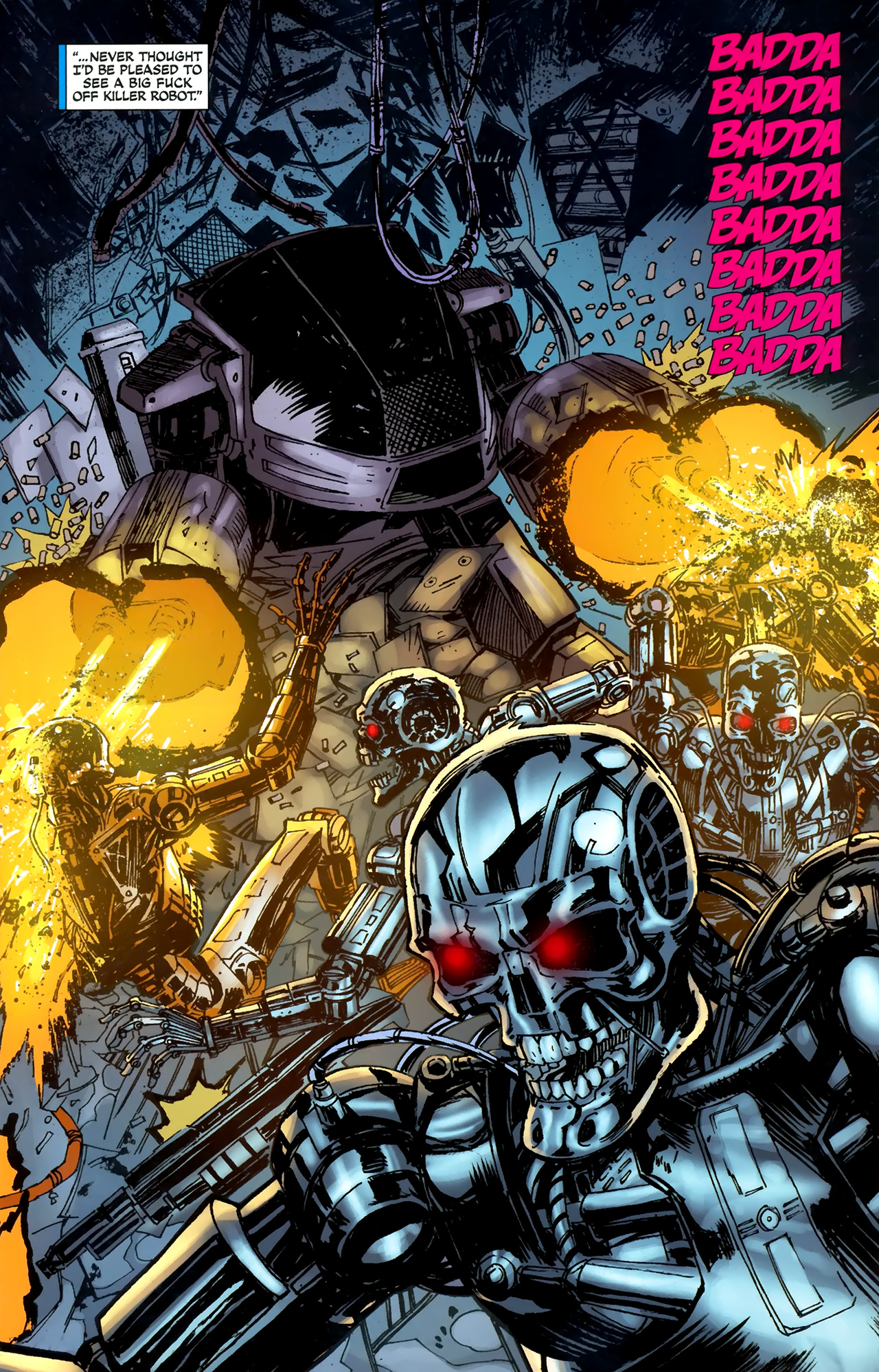 Read online Terminator/Robocop: Kill Human comic -  Issue #1 - 21