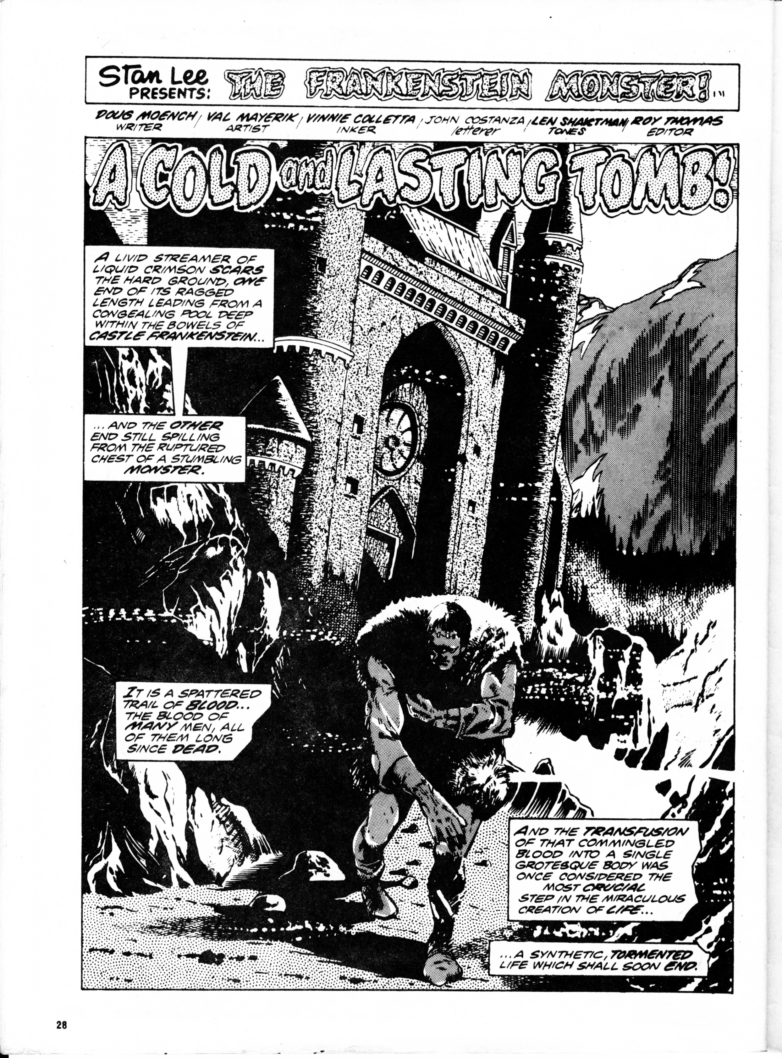 Read online Dracula Lives (1974) comic -  Issue #22 - 28