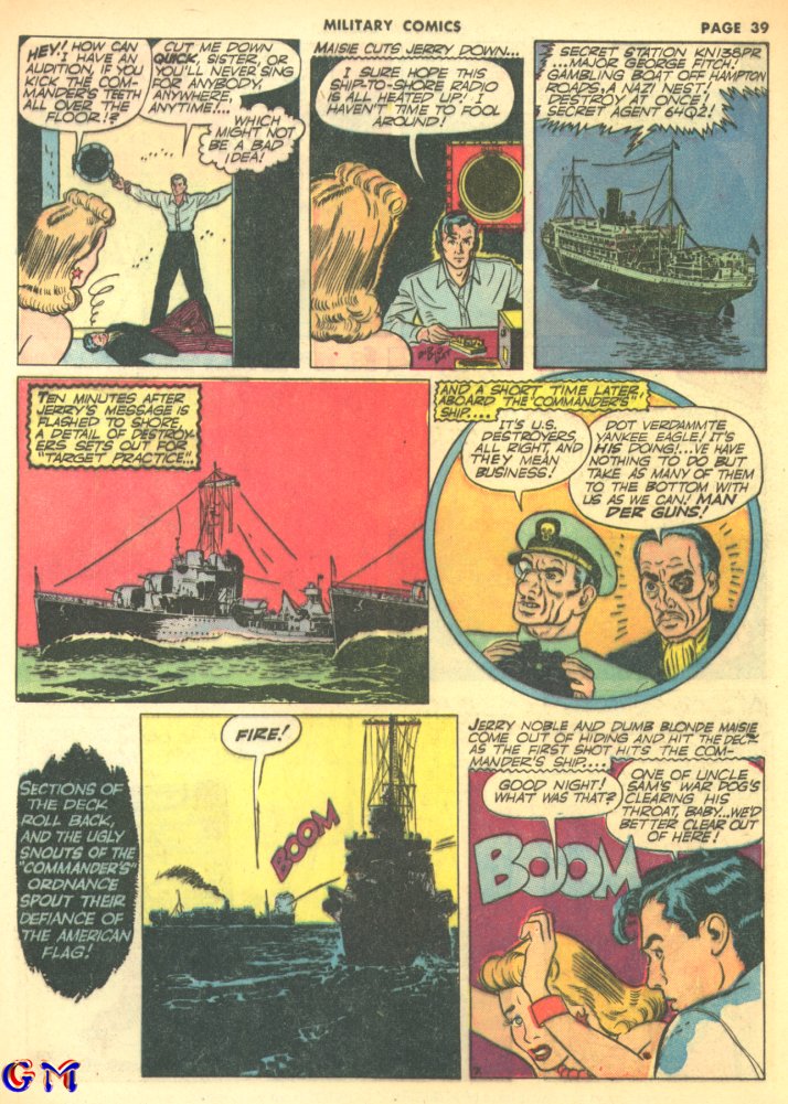 Read online Military Comics comic -  Issue #8 - 41
