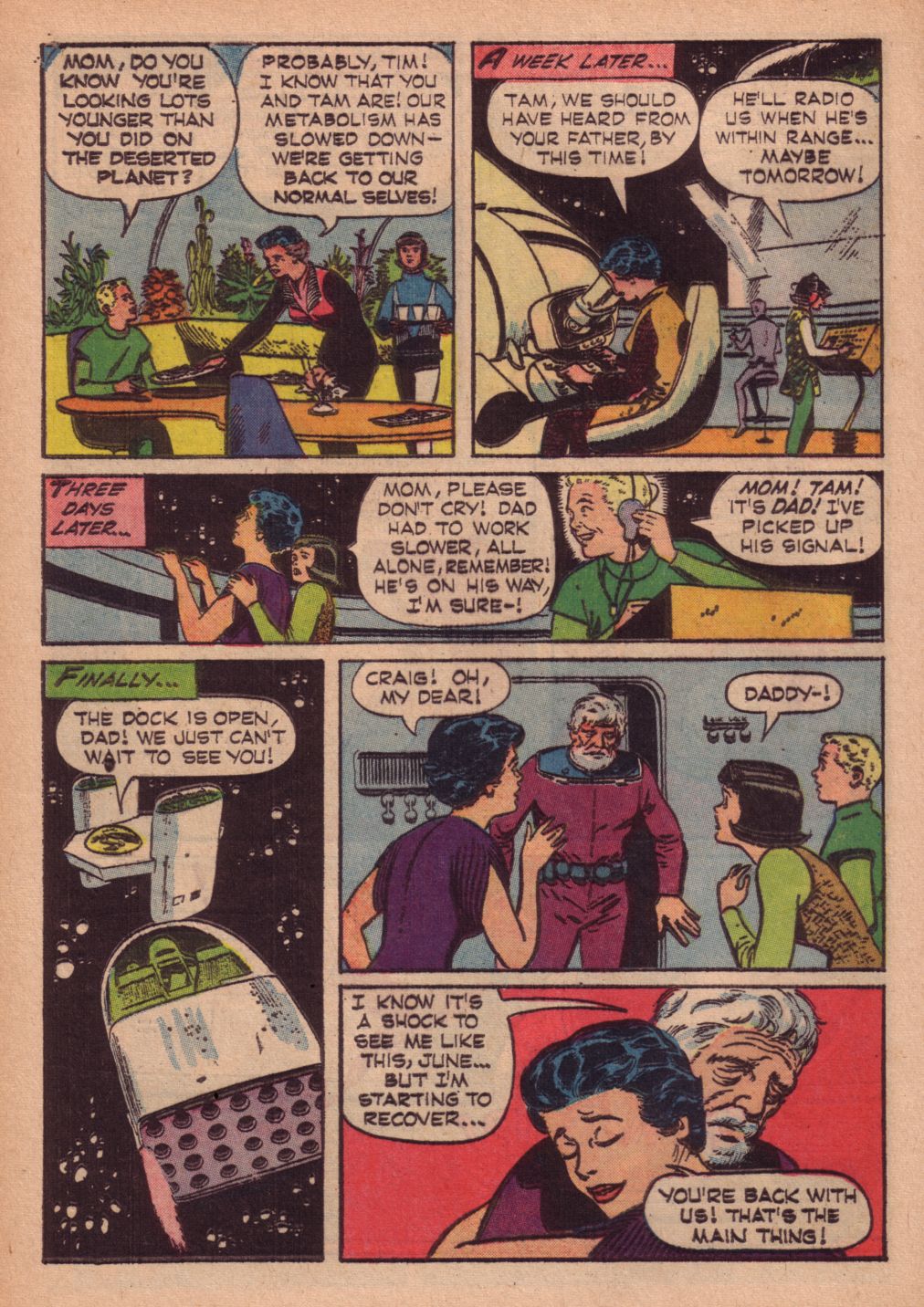Read online Space Family Robinson comic -  Issue #14 - 24